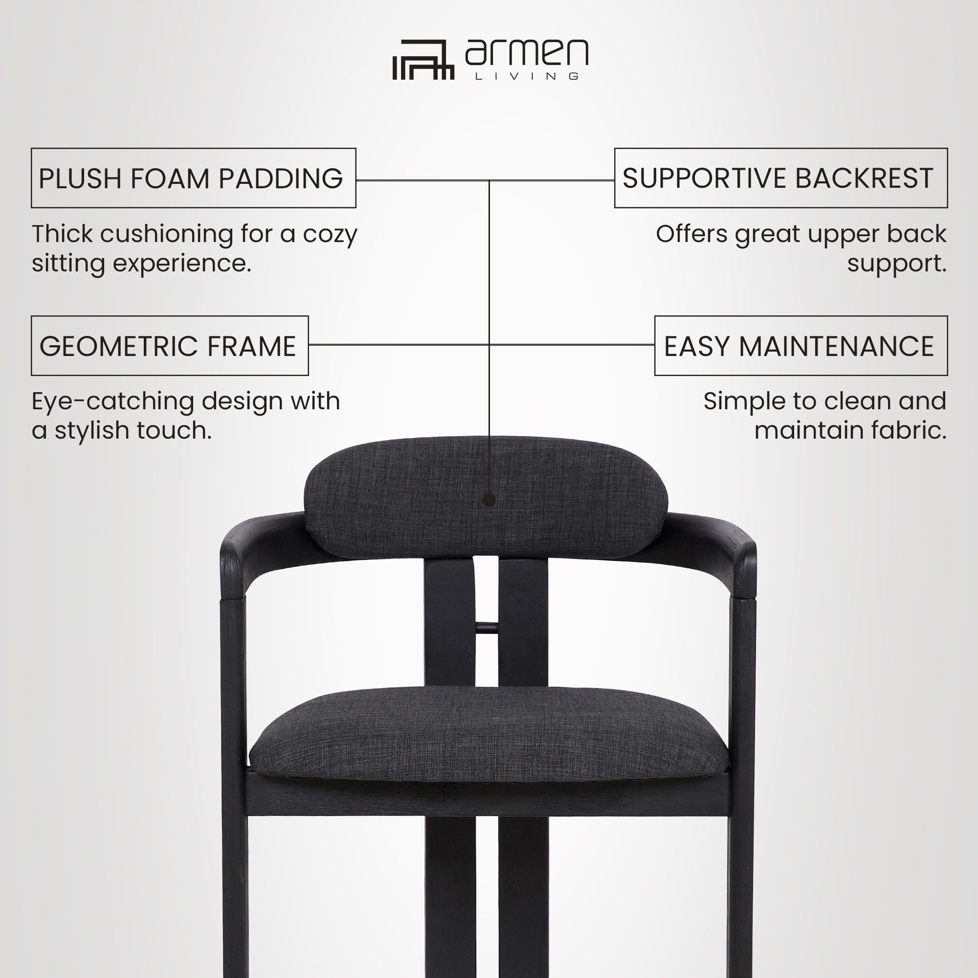 Jazmin - Contemporary Dining Chair