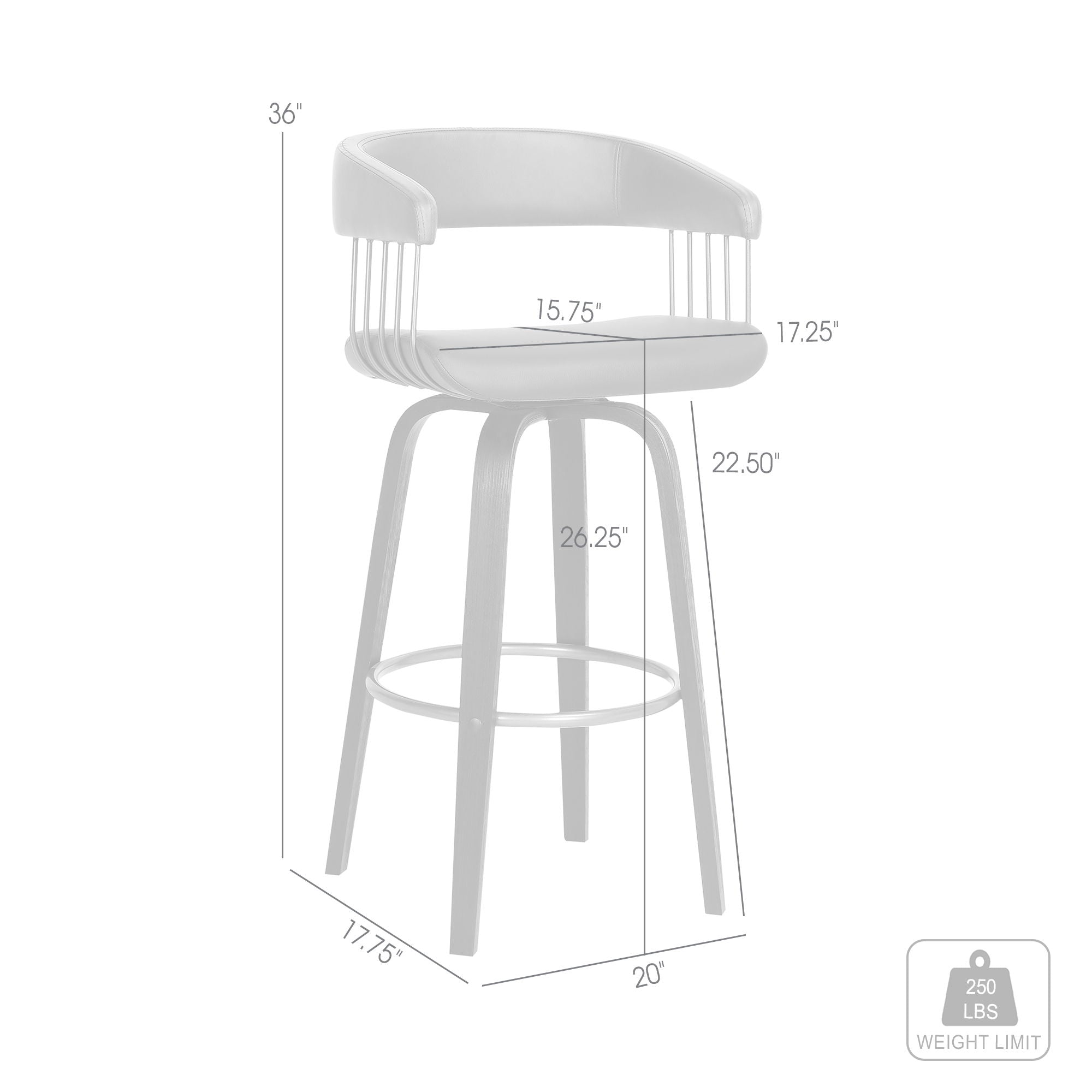 Topanga - Swivel Stool