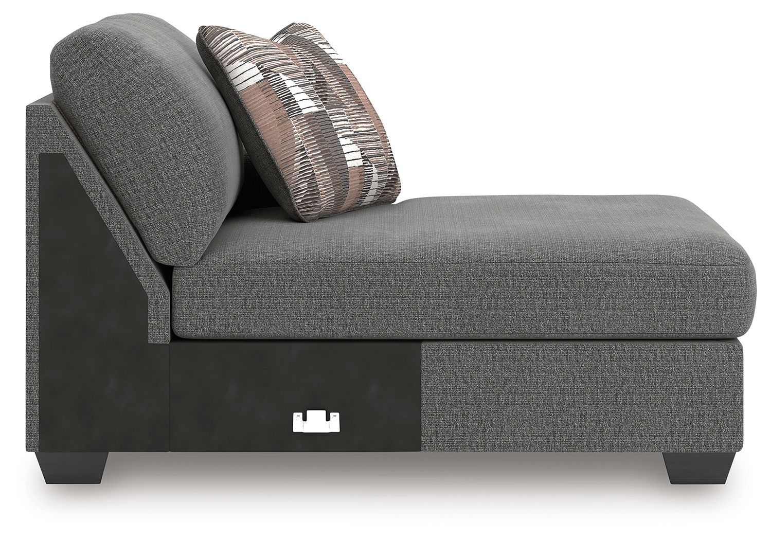 Clarington - RAF Corner Chaise - Greystone