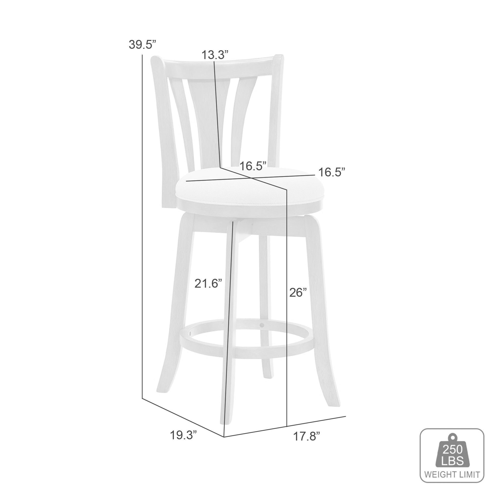 Elle - Swivel Counter Stool