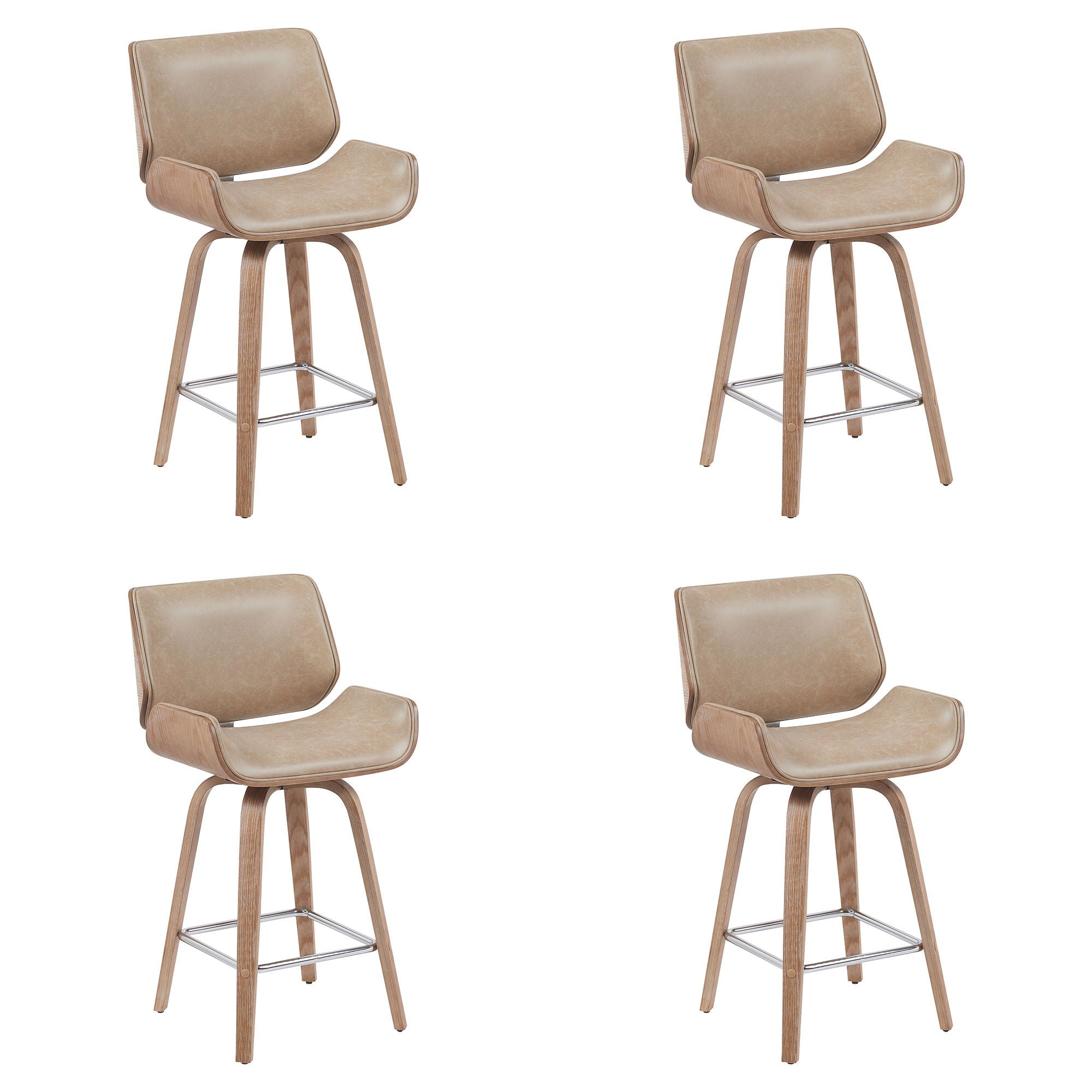 Tyler - 26" Counter Height Swivel Bar Stool