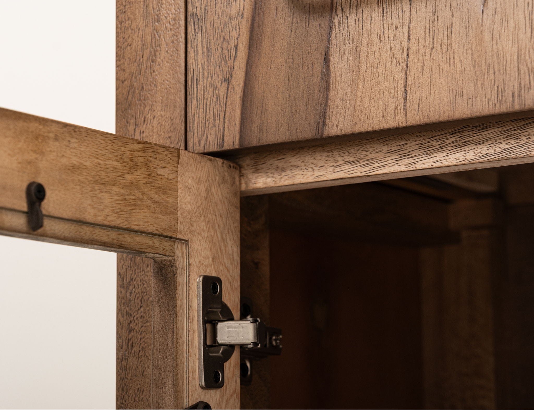 Balam - Server With 2 Drawer & 2 Glass Door - Light Brown