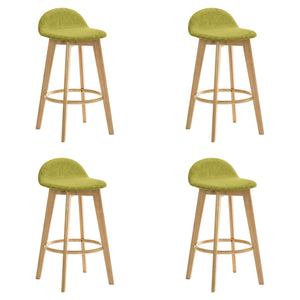 Vera - Upholstered Wood Counter Height Barstool
