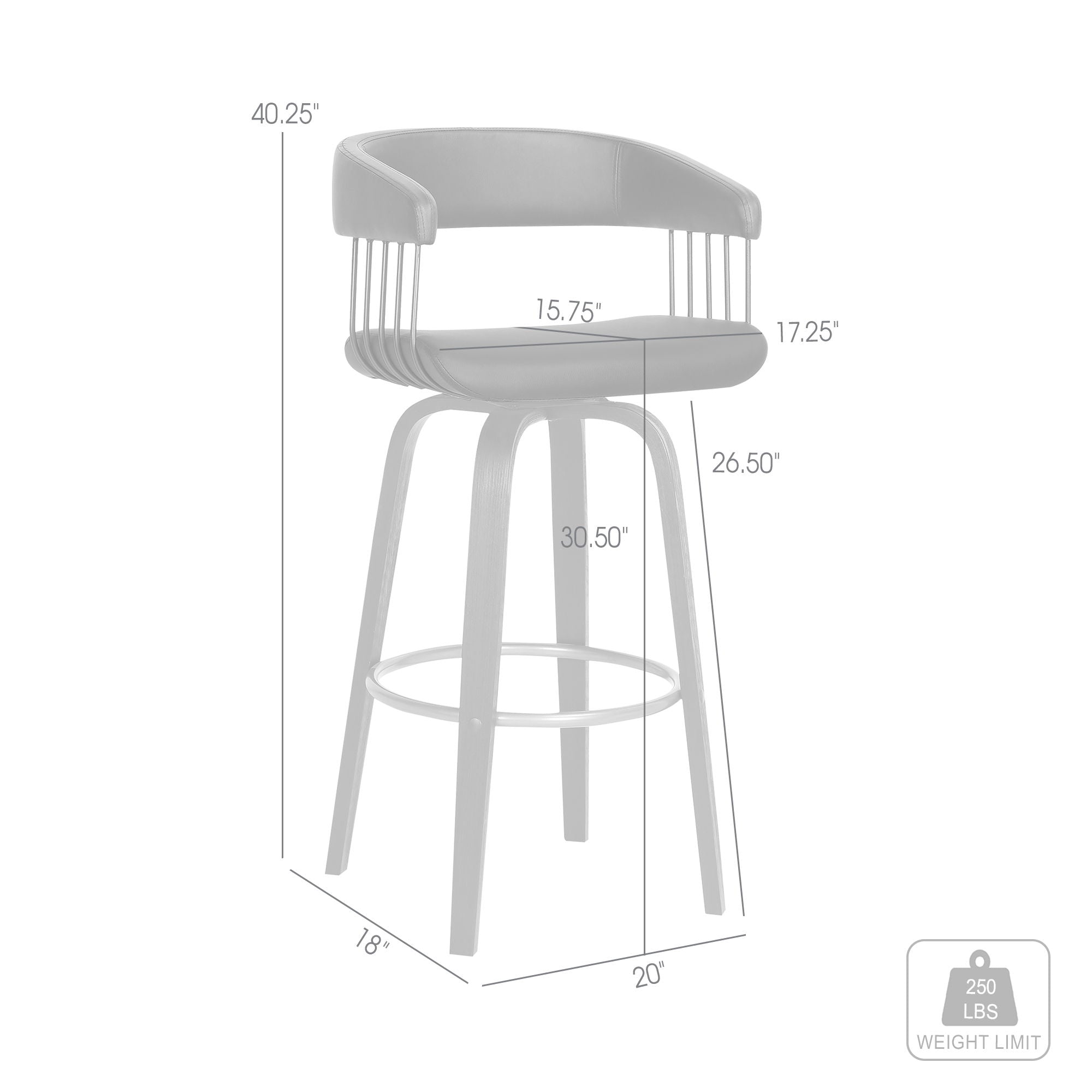 Topanga - Swivel Stool