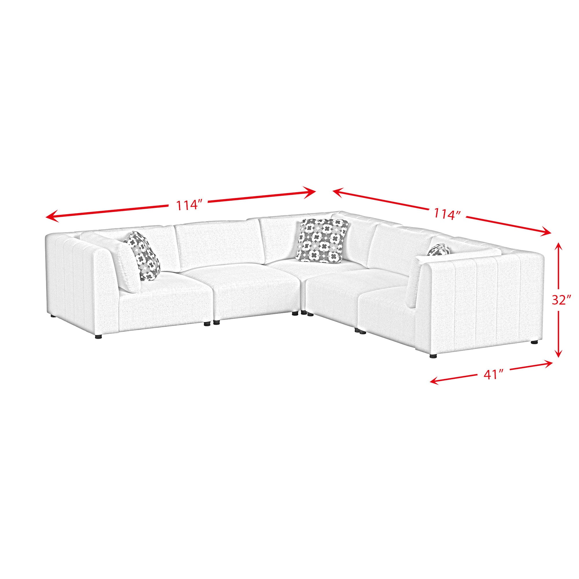 Zandara - Modular Set Sectional