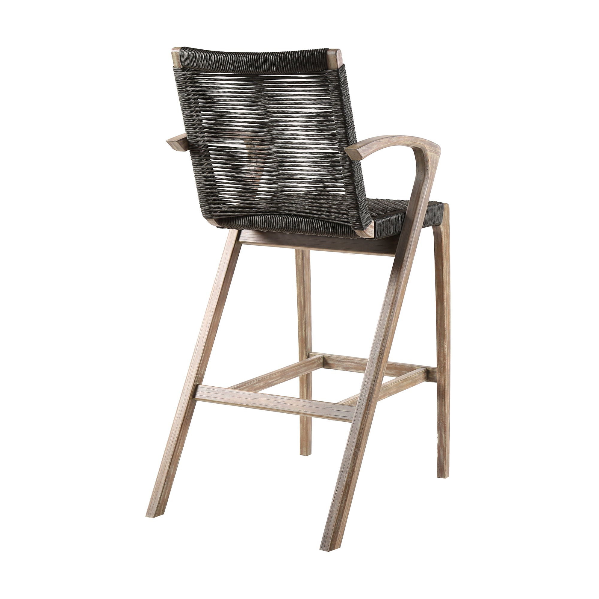 Brielle - Bar Height Stool - Light Eucalyptus / Charcoal