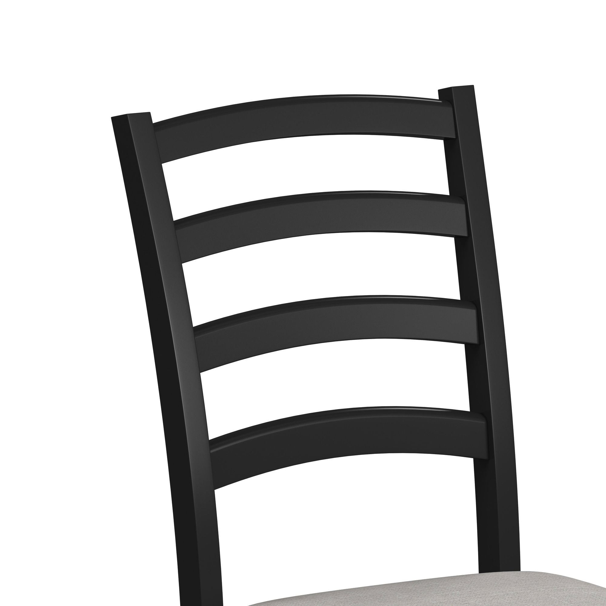 Tulane - 5 Piece Dining Set (Counter Table & 4 Counter Chairs) - Oak & Black