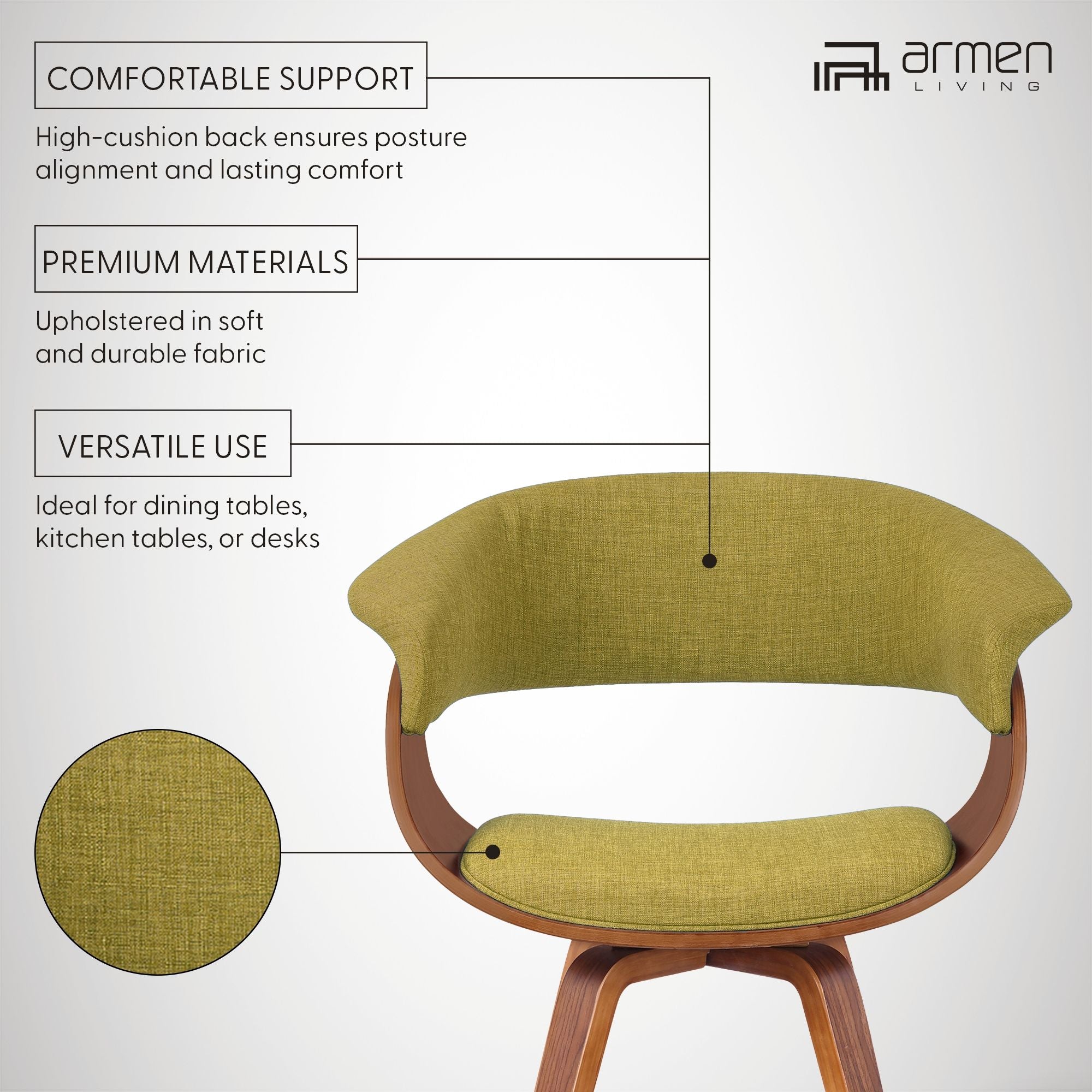 Summer - Modern Chair - Walnut Wood