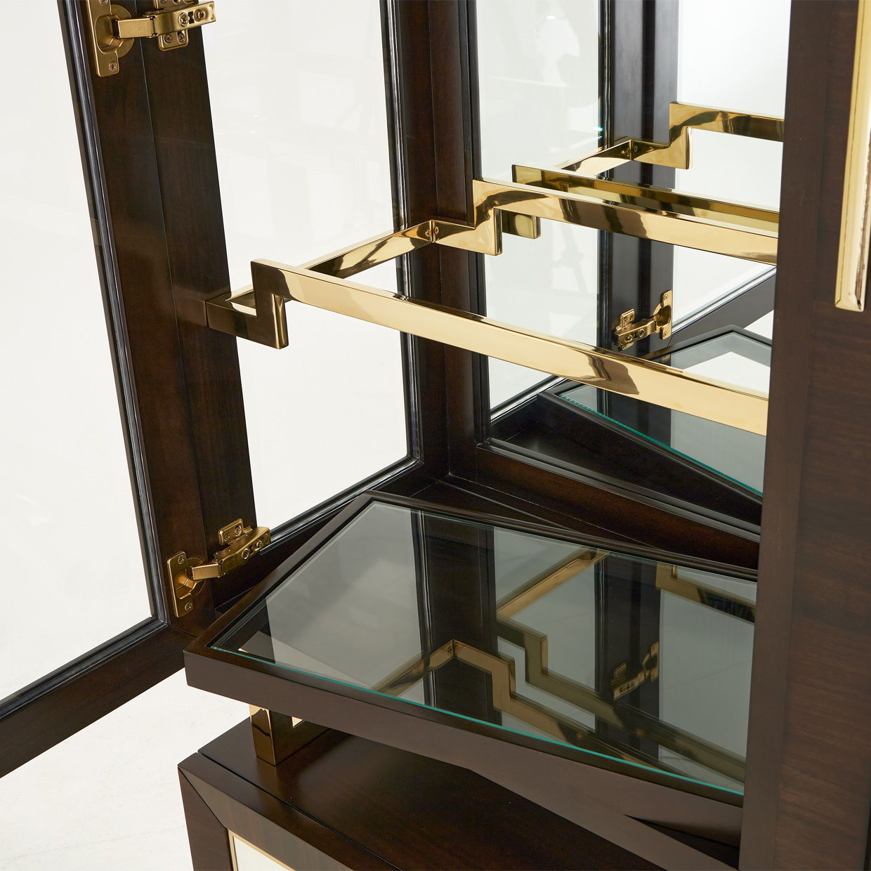 Belmont Place - China Cabinet - Espresso