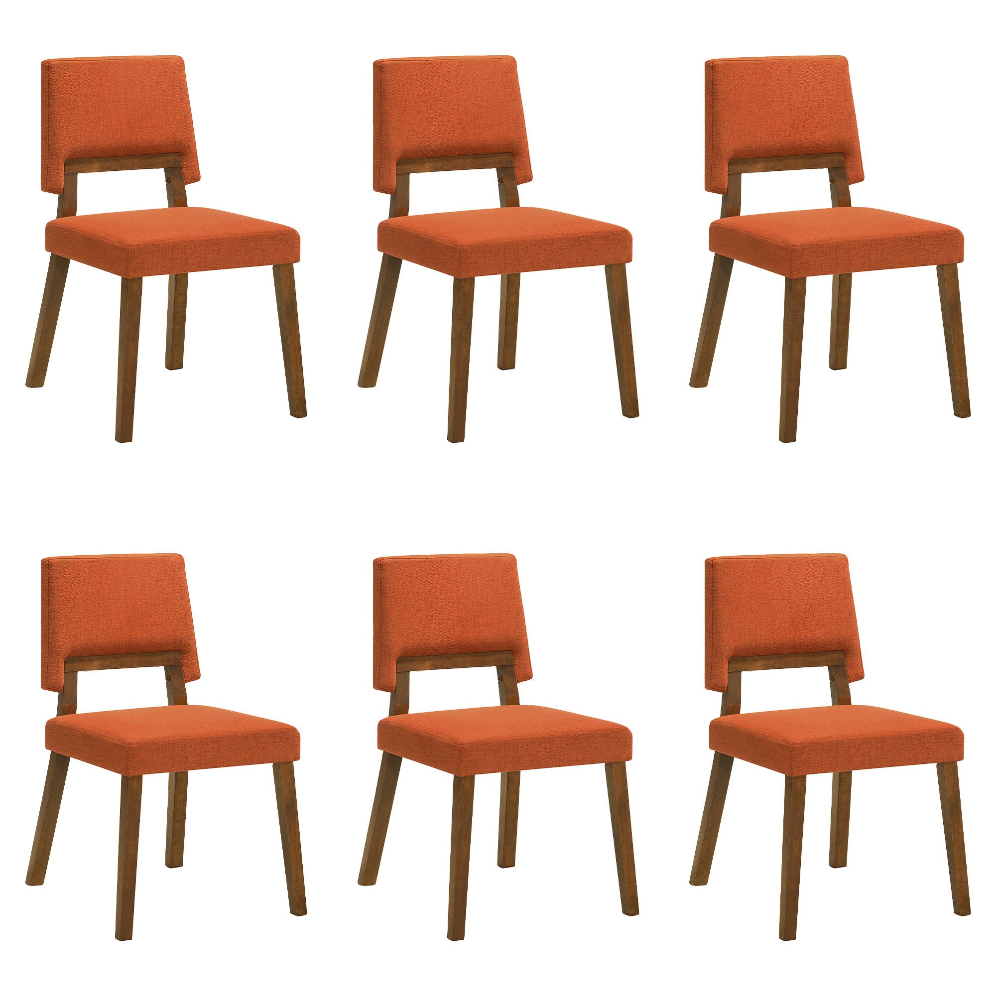 Channell - Dining Chair With Walnut Frame