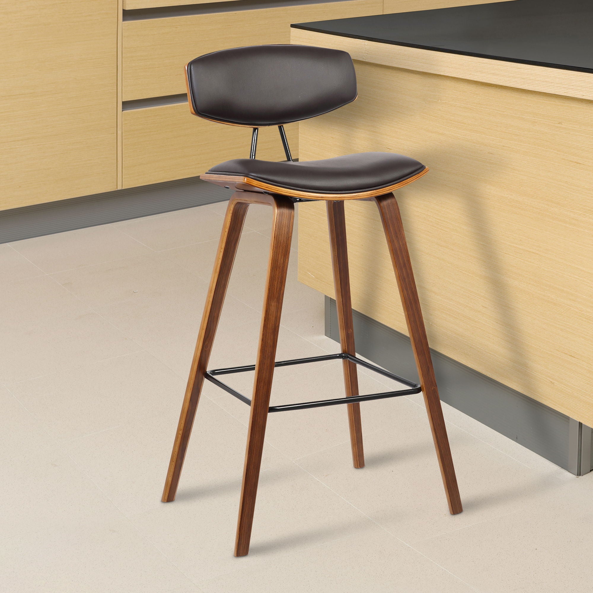 Fox - Mid-Century Bar Stool