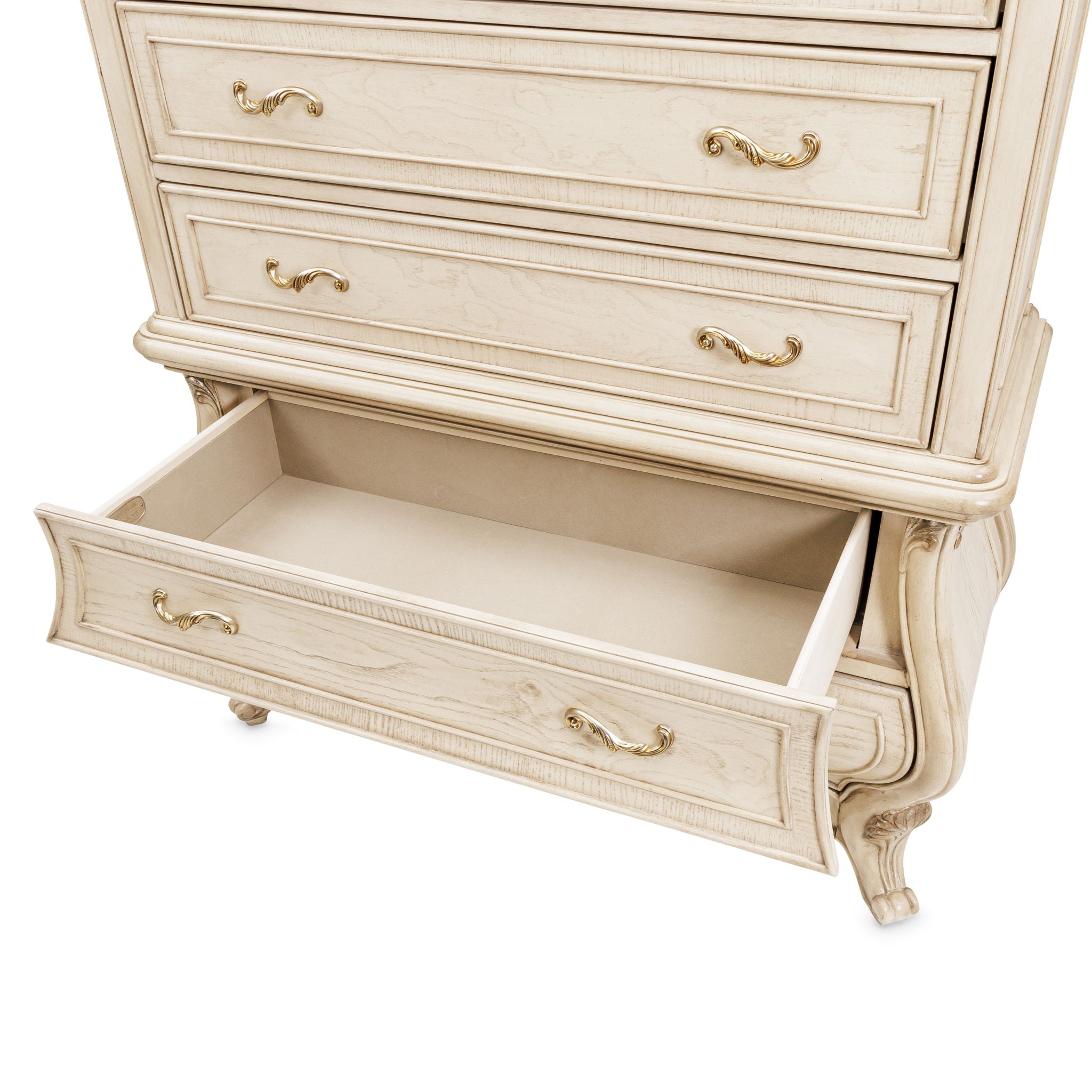 Platine de Royale - 6-Drawer Chest - Champagne