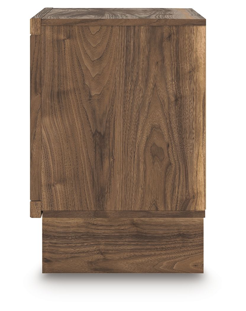 Chirason - Two Drawer Night Stand - Brown