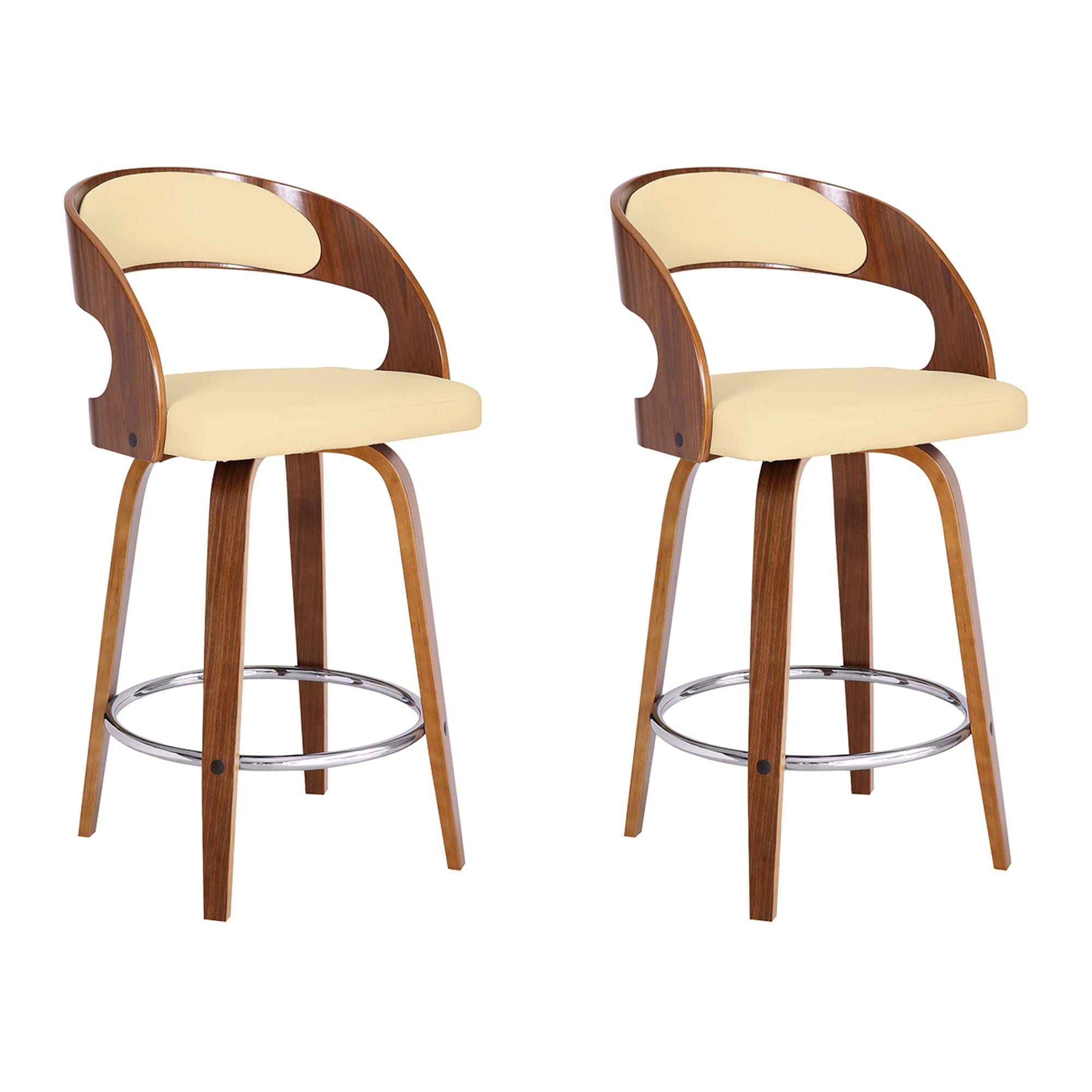 Shelly - 26" Counter Height Swivel Bar Stool