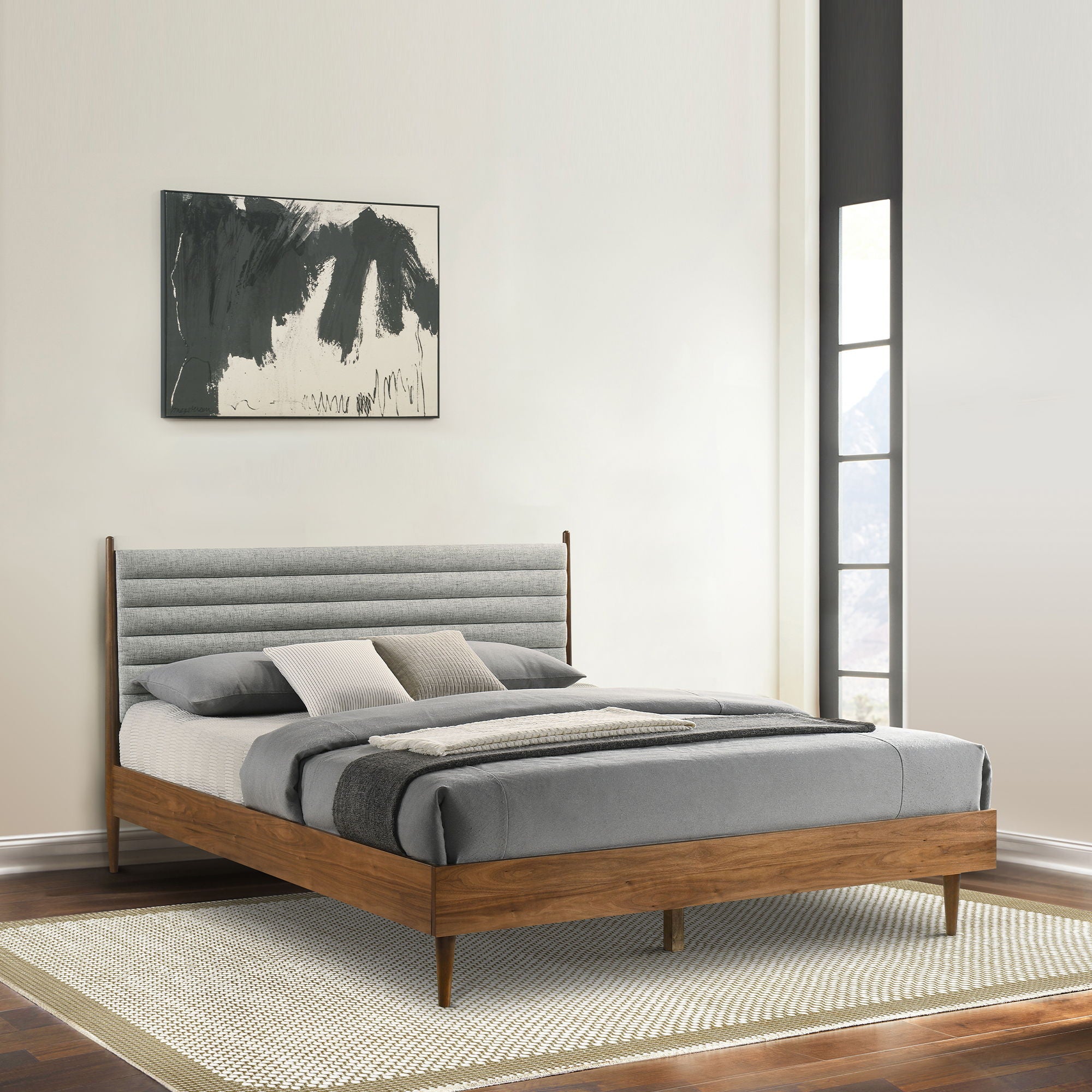 Artemio - Platform Wood Bed Frame