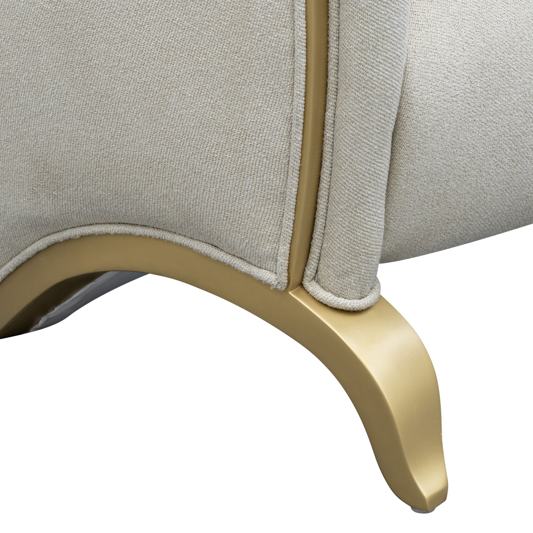 Scotts Square - Sofa - Cornsilk / Light Champagne