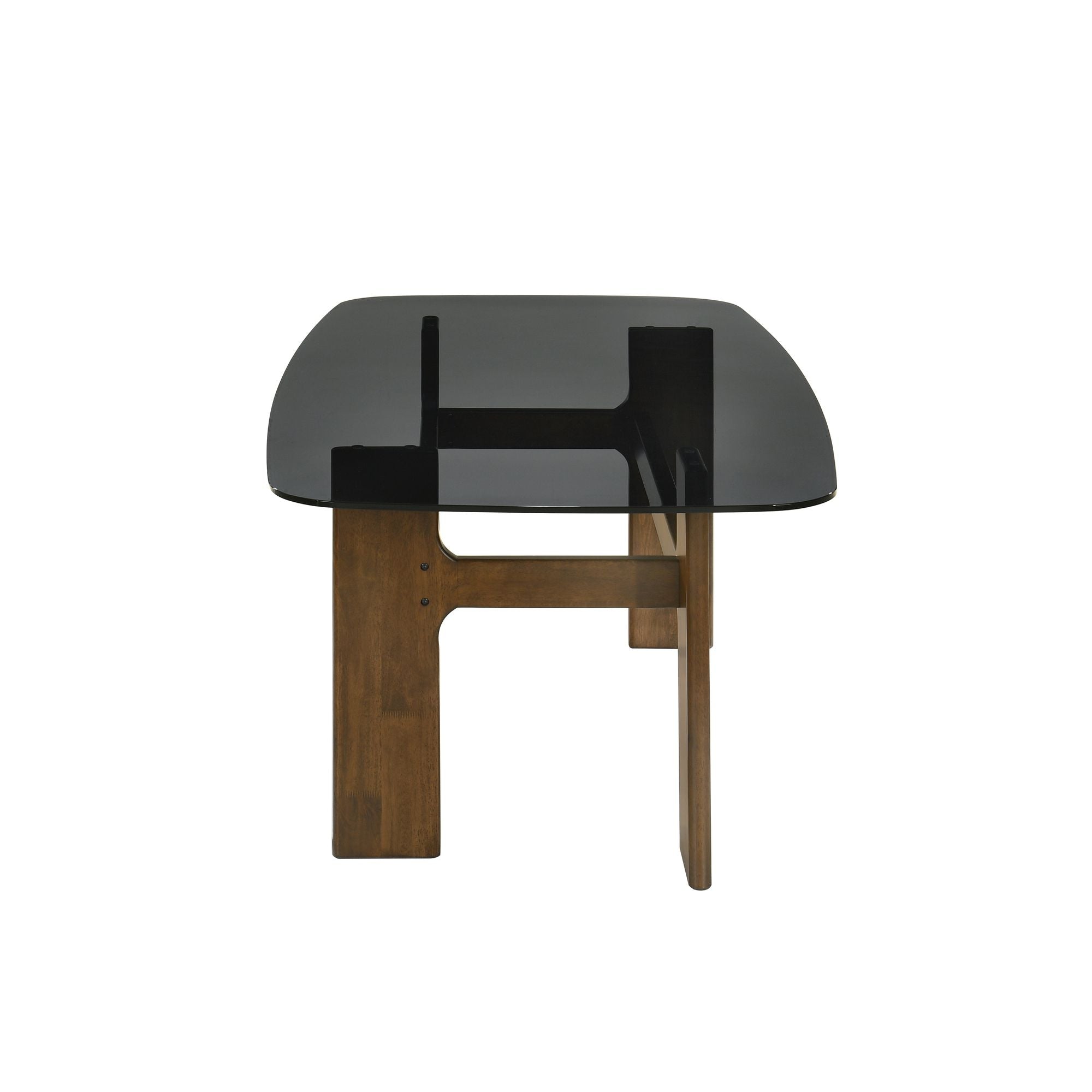 Ileena - 7-Piece Wood Dining Set - Walnut