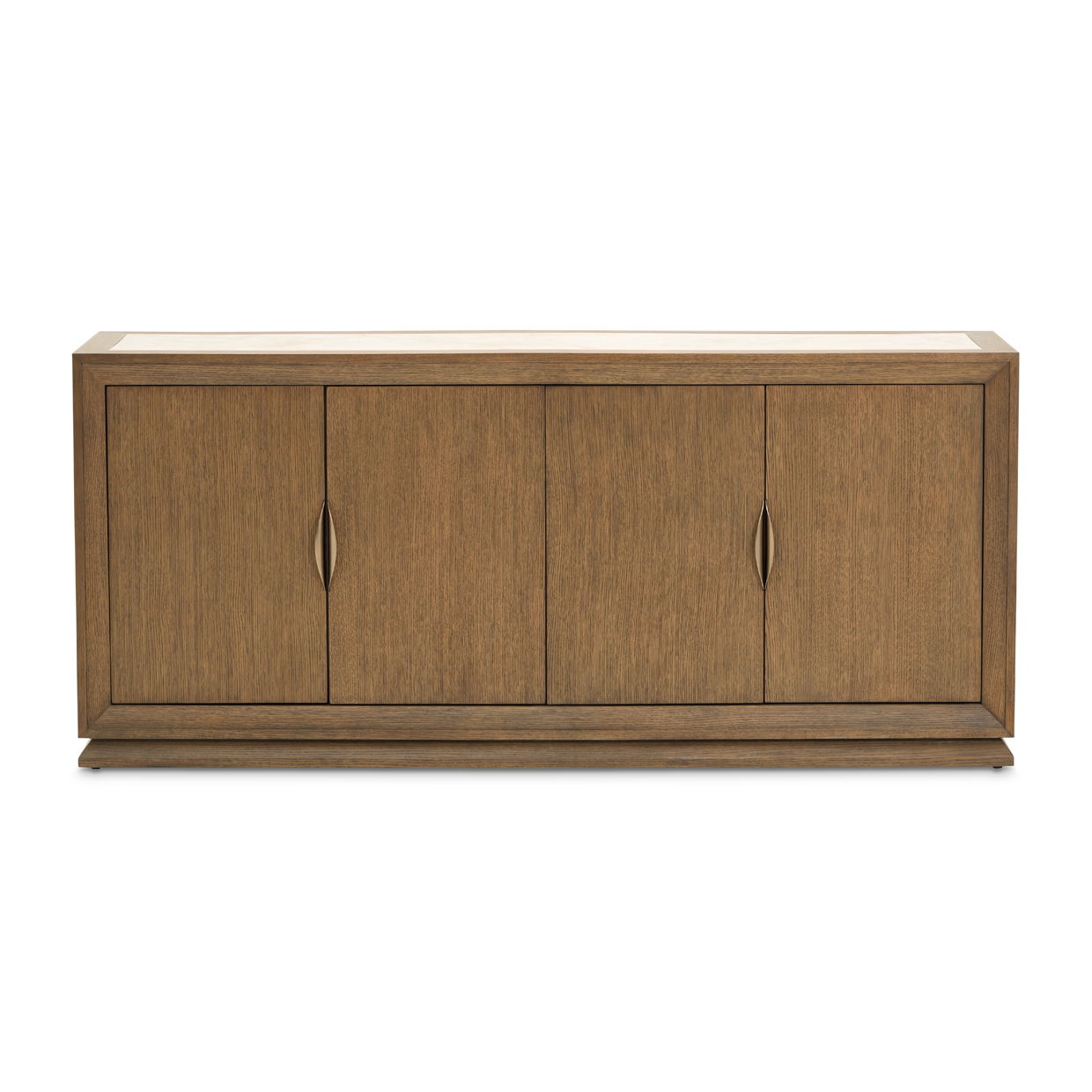 Portrait - Sideboard With LED Lights - Sienna Brown