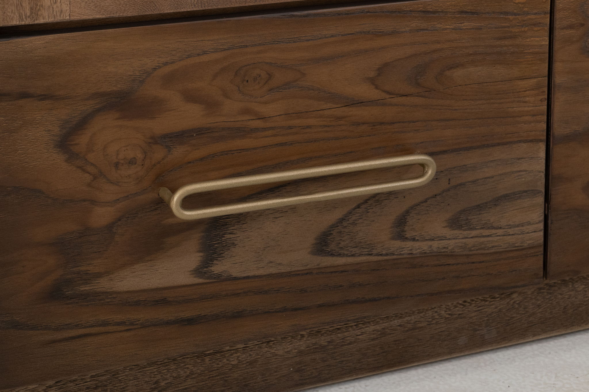 Balam - Cabinet - Almond / Barrel Brown