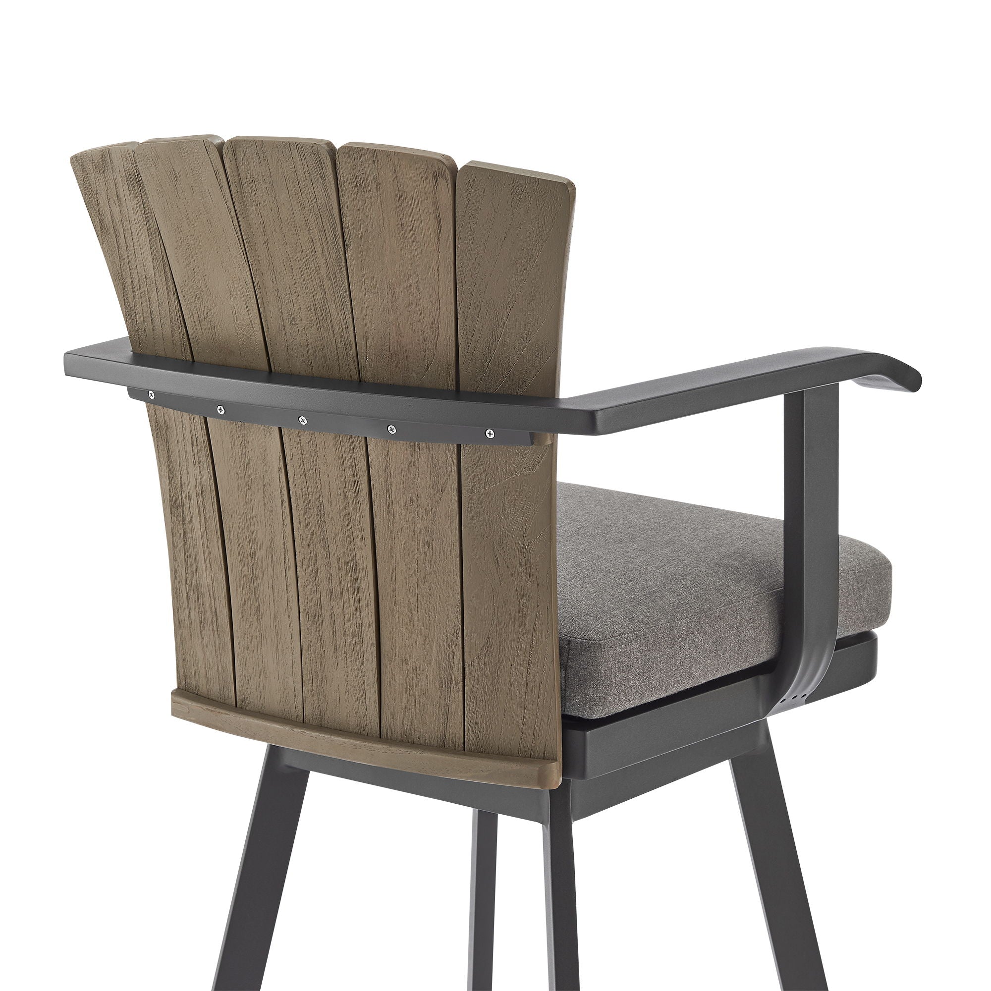 Hazel - Outdoor Patio Swivel Bar Stool