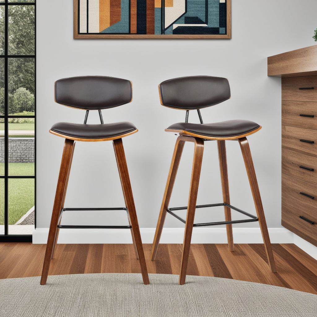Fox - Mid-Century Bar Stool