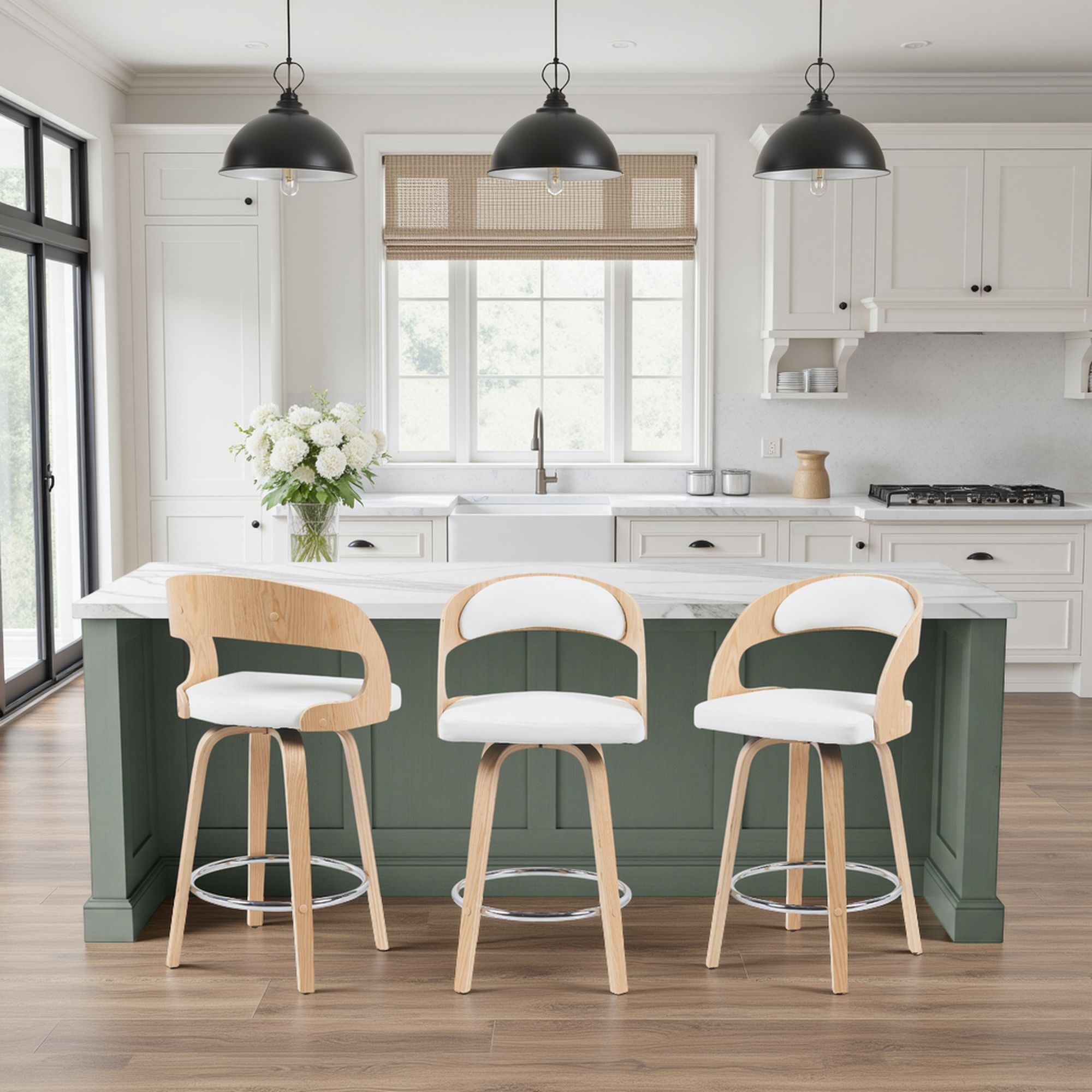 Shelly - 26" Counter Height Swivel Bar Stool