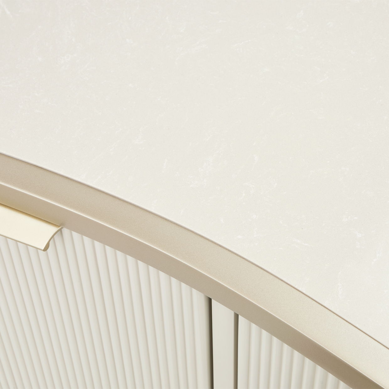 La Marisia - Media Cabinet - Creamy Pearl