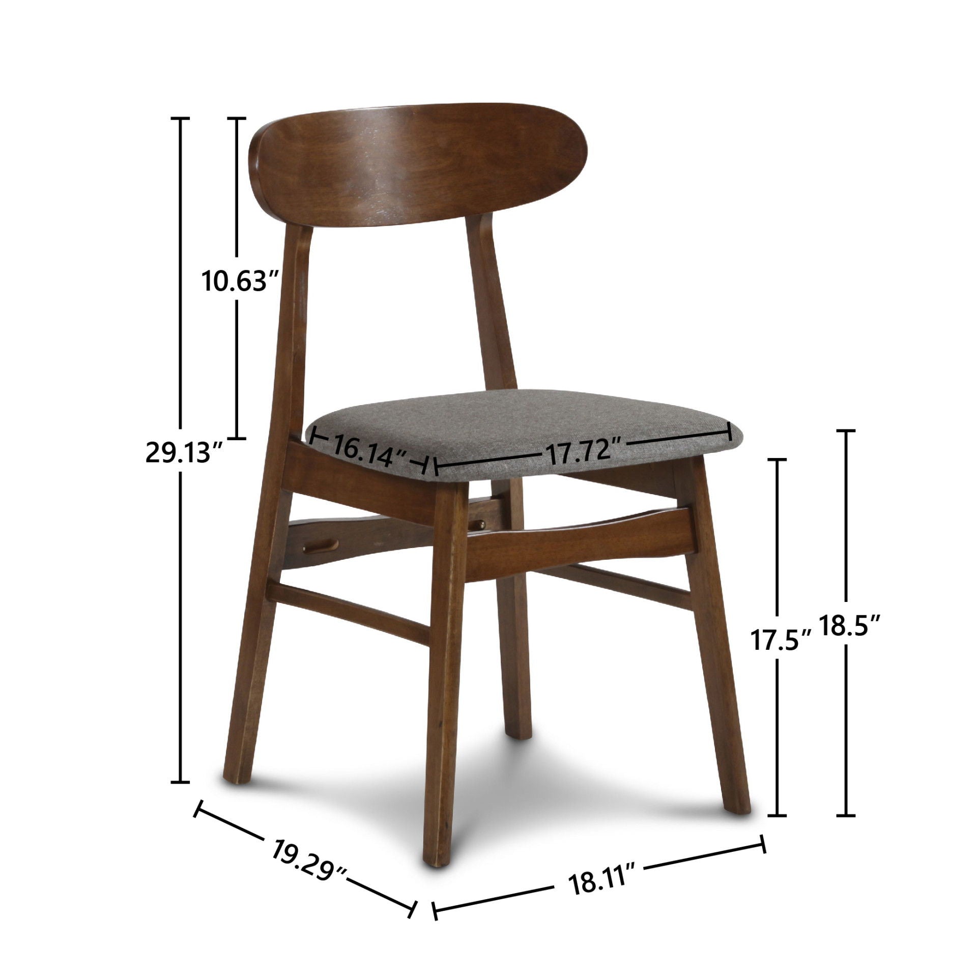 Morocco - Dining Chair With Seat Cushion