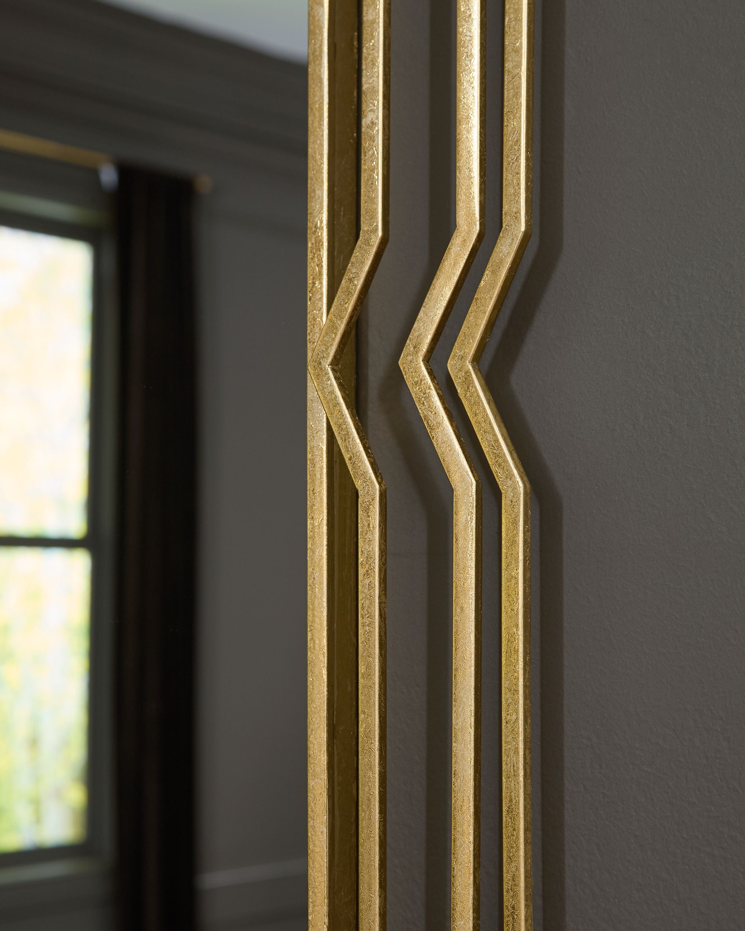 Claybrook - Accent Mirror - Gold Finish