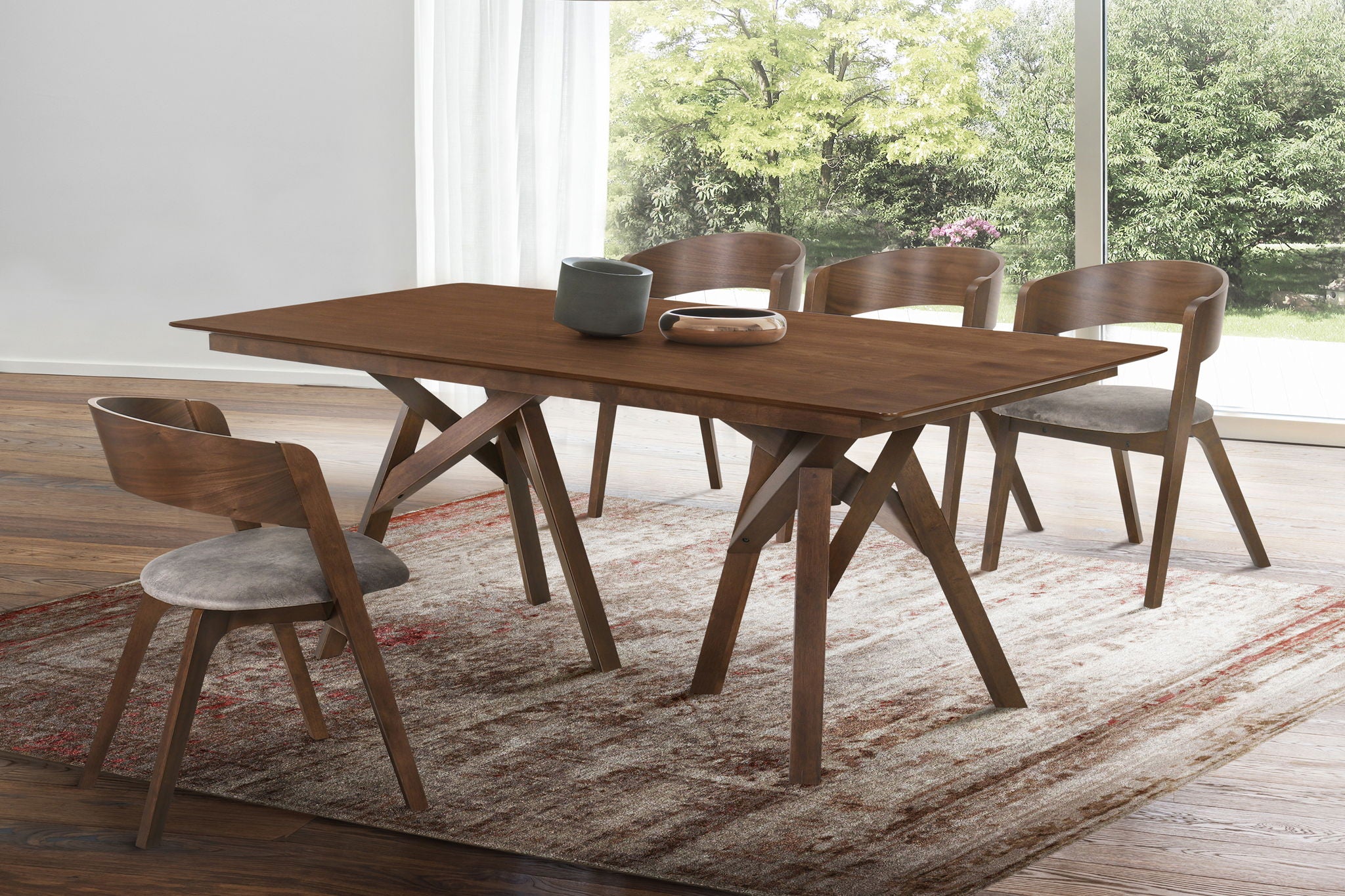 Cortina - Mid-Century Modern Dining Table