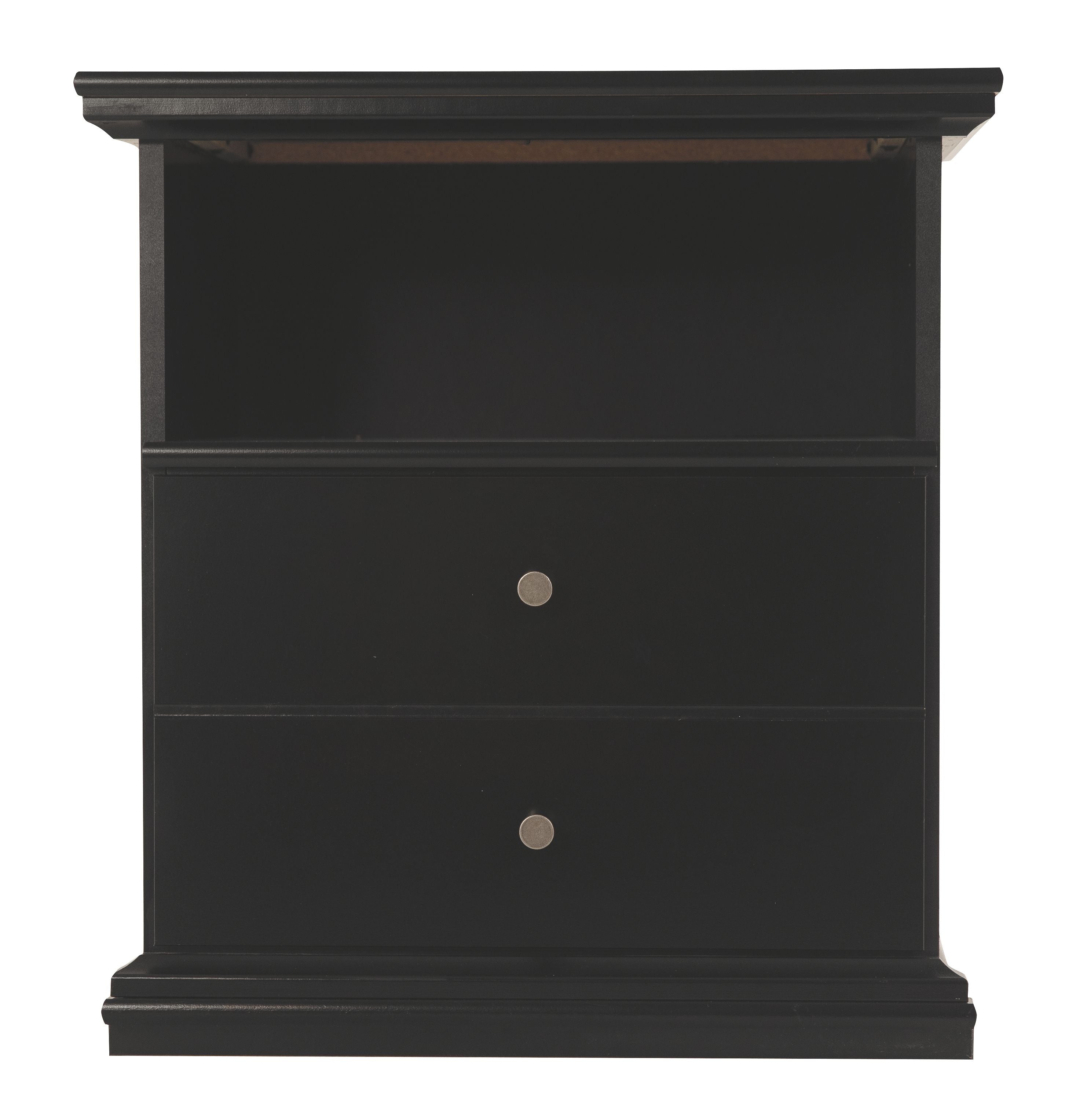 Maribel - One Drawer Night Stand - Black