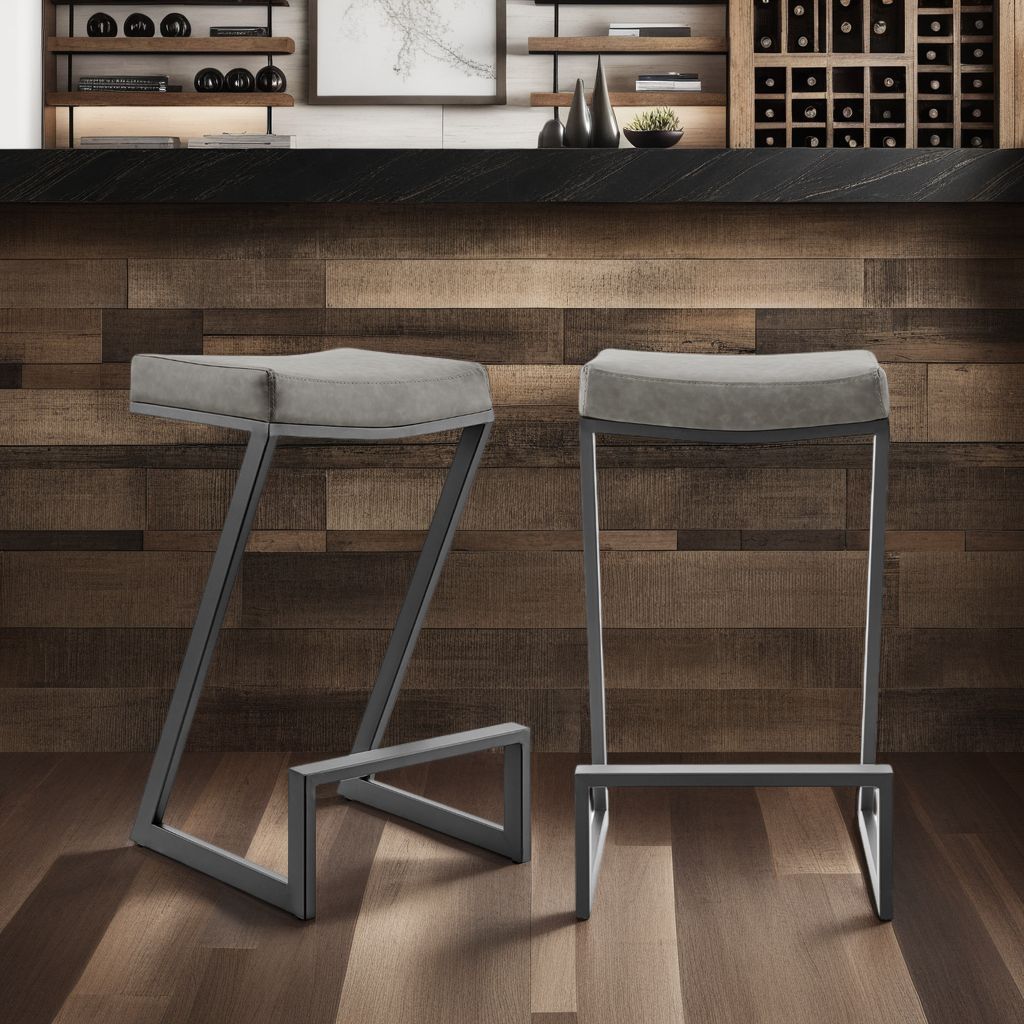 Atlantis - Vintage Backless Stool
