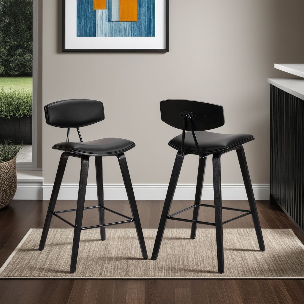 Fox - Mid-Century Modern Bar Stool
