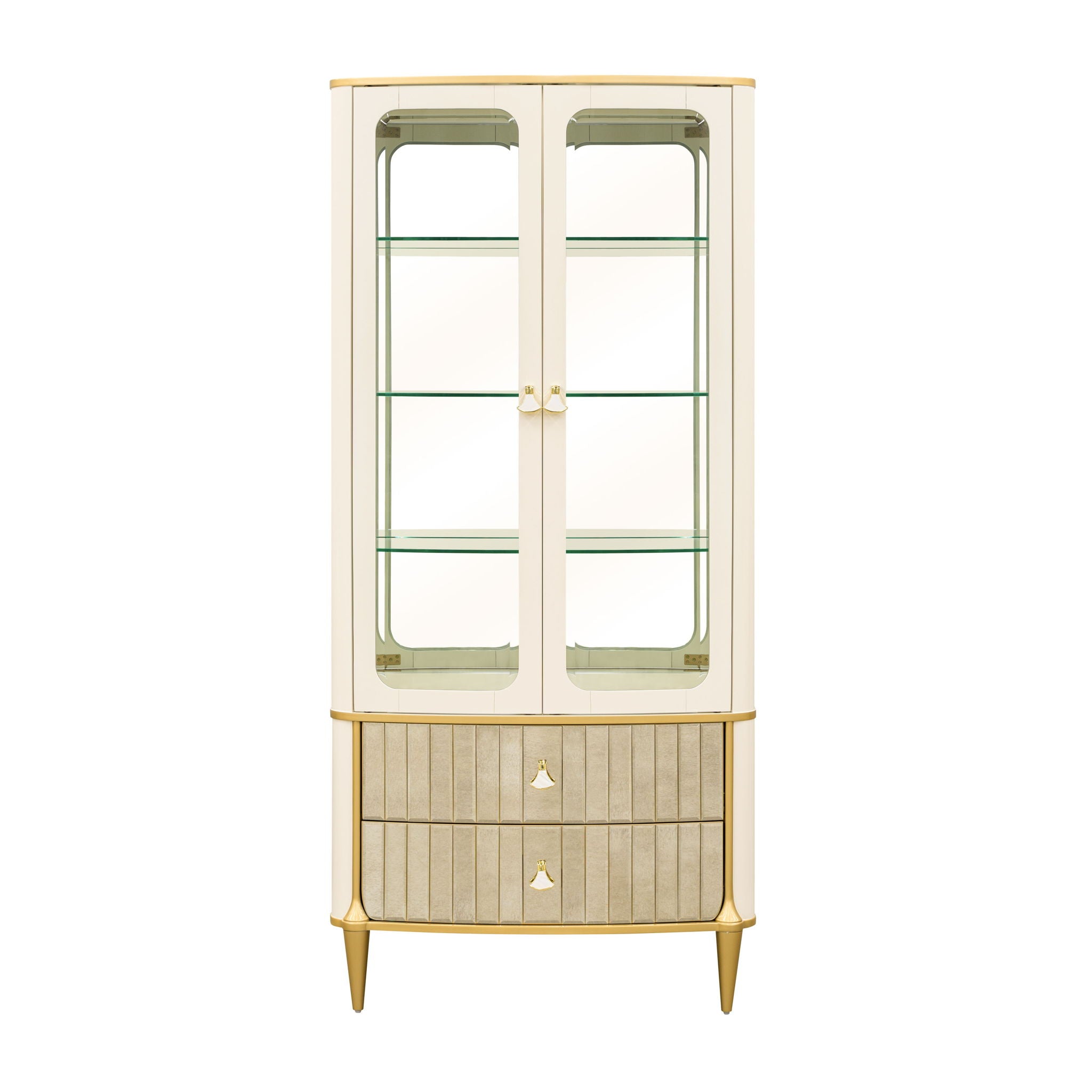Scotts Square - Display Cabinet - Light Champagne