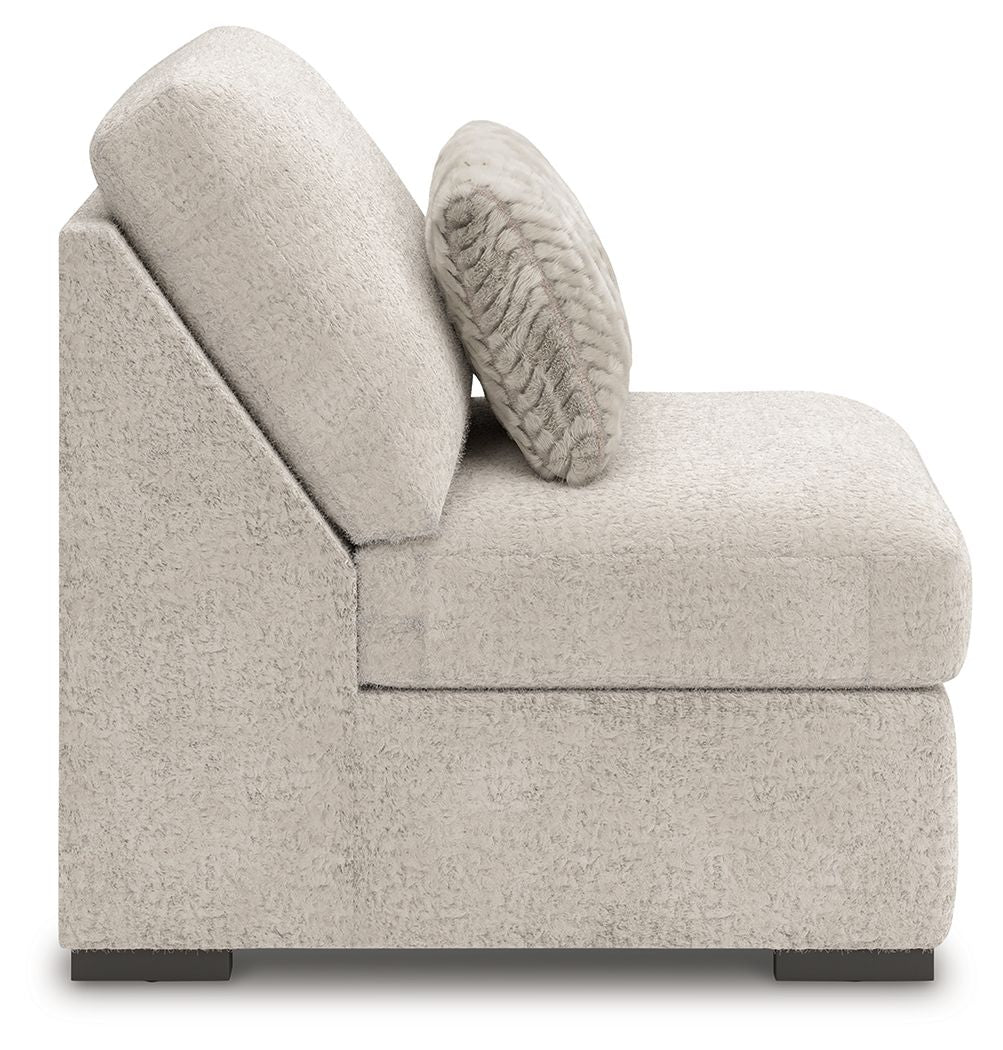 Cuddle Plush - Armless Chair - Arctic