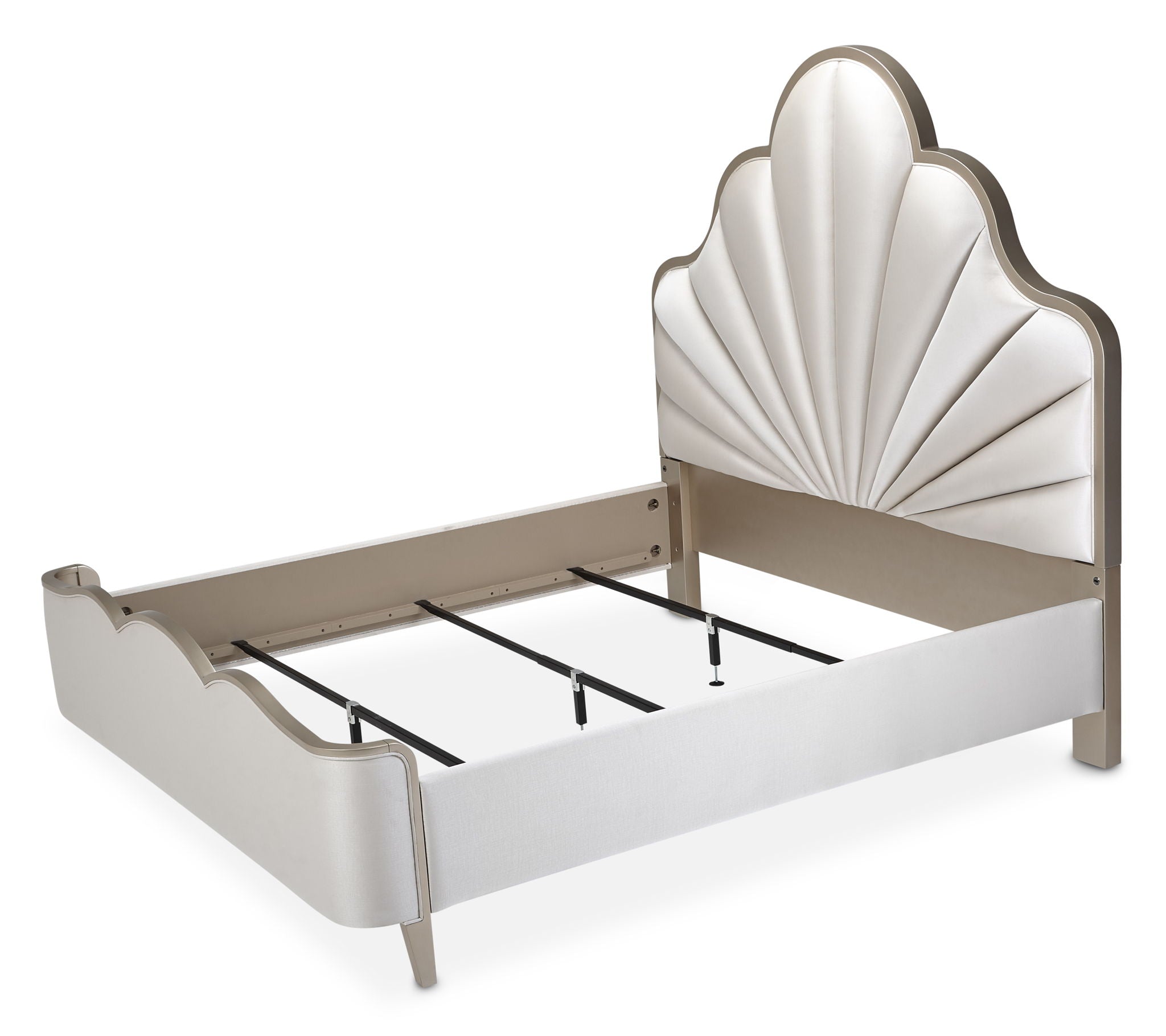 Malibu Crest - Scalloped Panel Bed