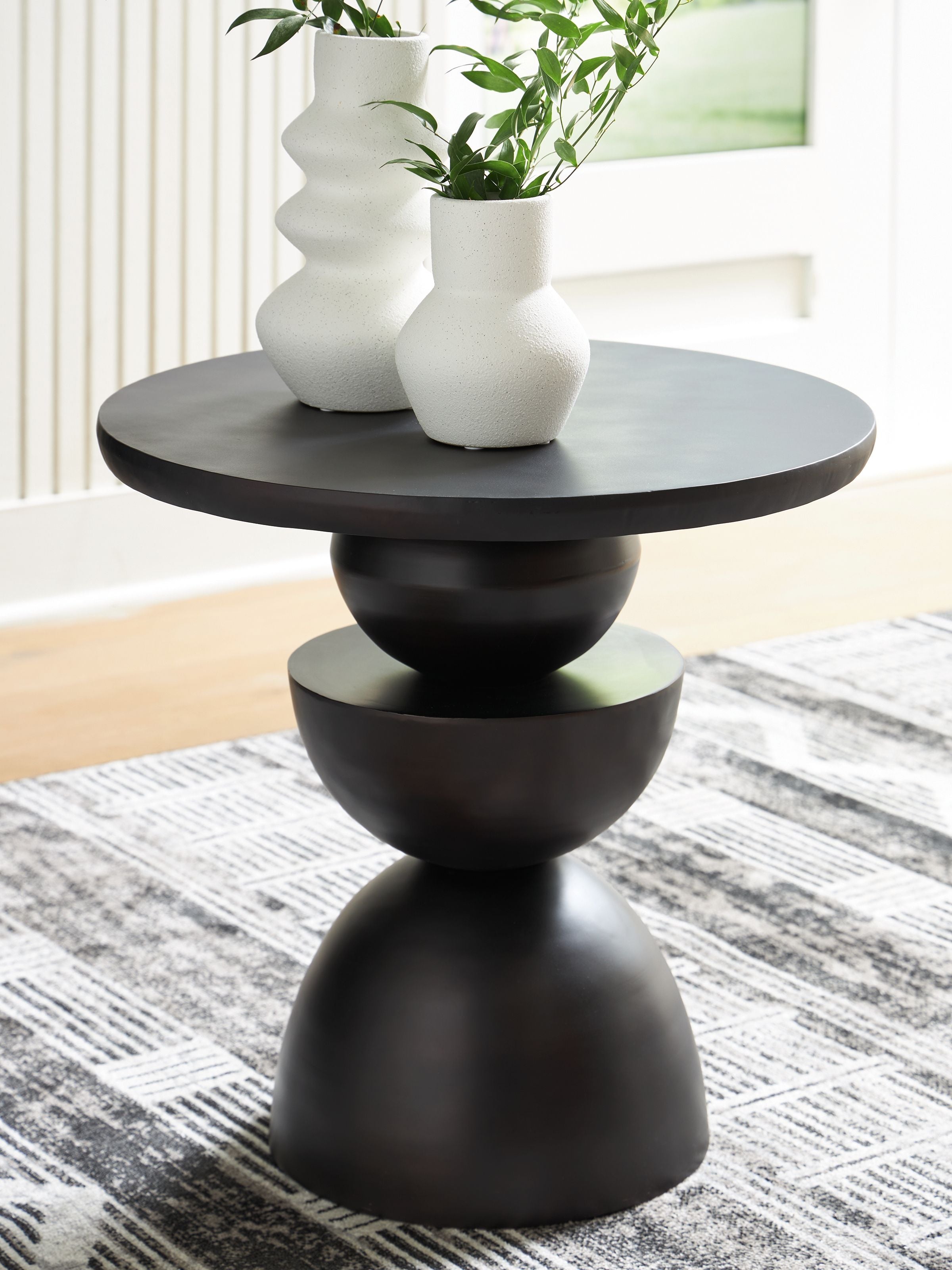 Kurtson - Accent Table - Bronze Finish