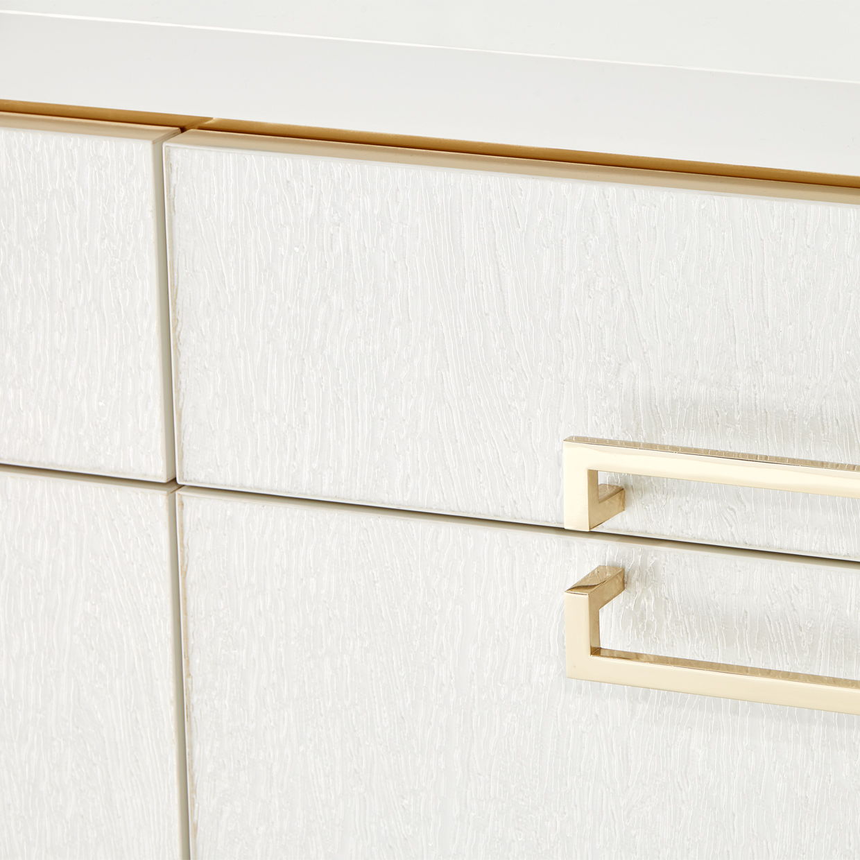 Palm Gate - Media Cabinet - Cloud White