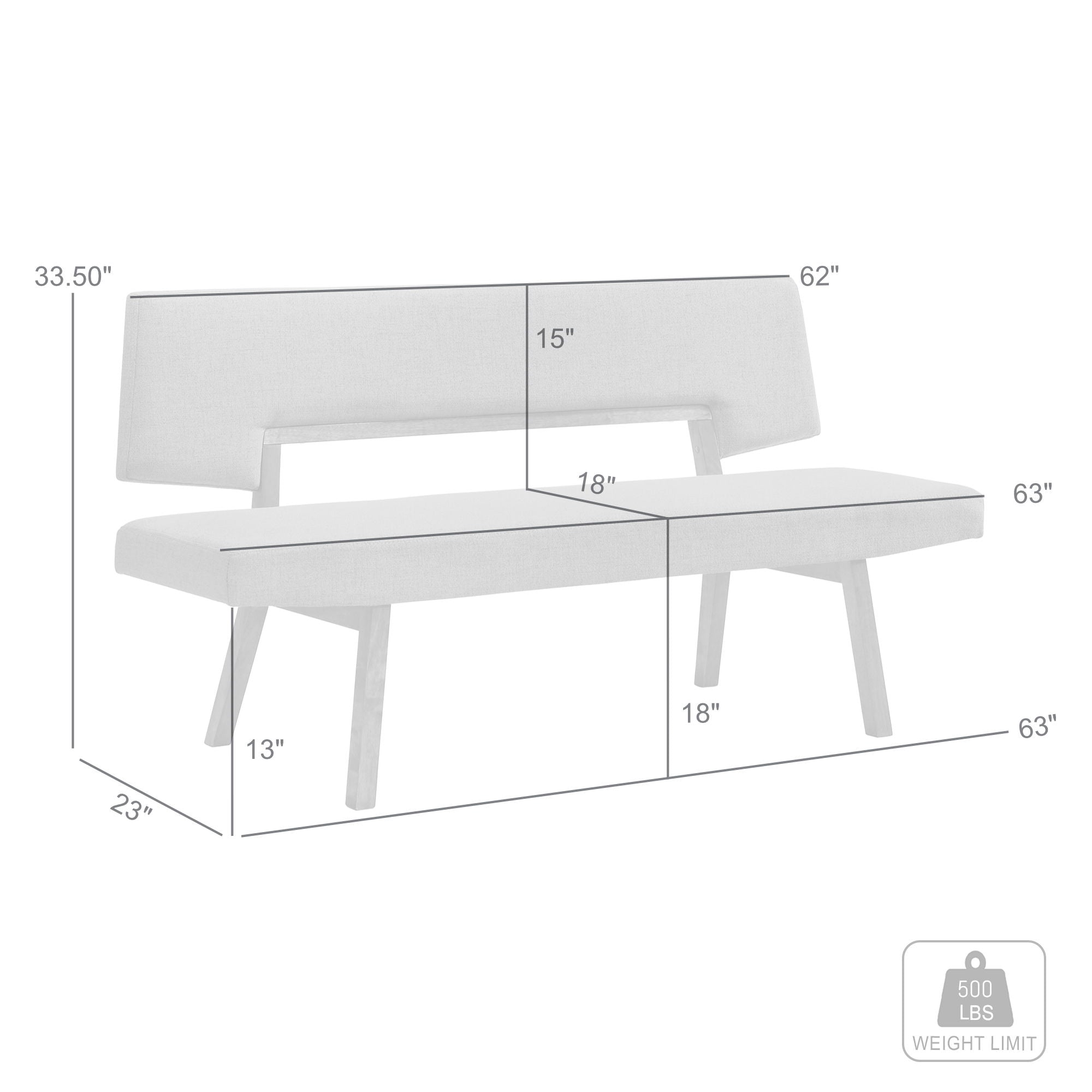 Channell - Wood Dining Bench