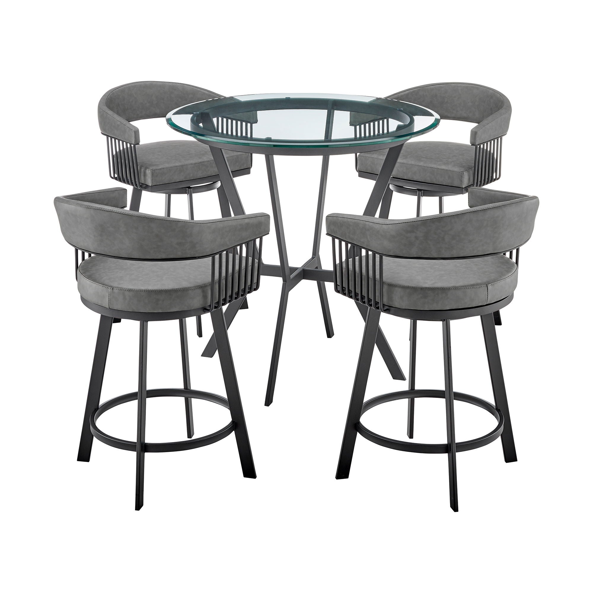 Naomi And Chelsea - Counter Height Dining Set