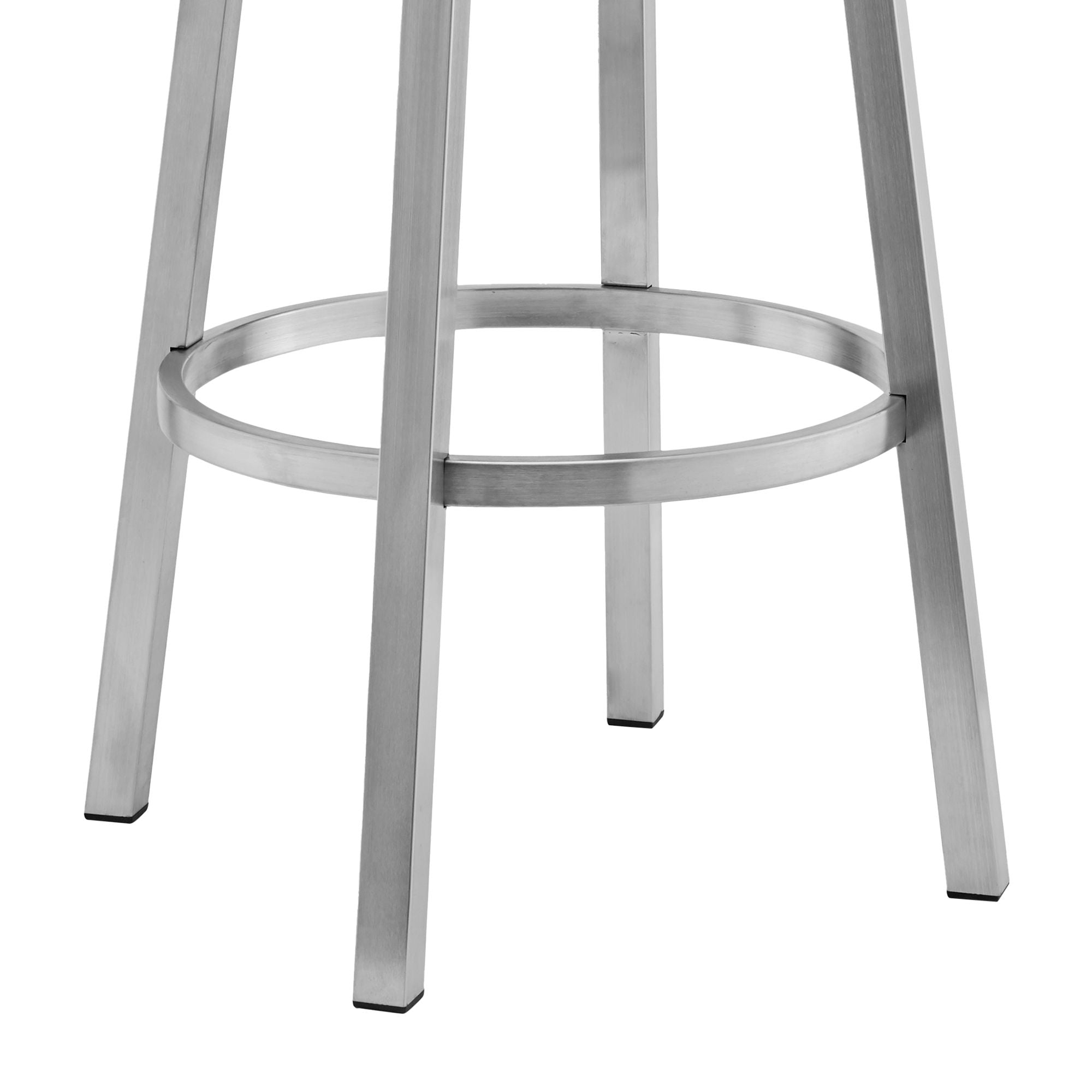 Cohen - Brushed Stainless Steel Swivel Bar Stool