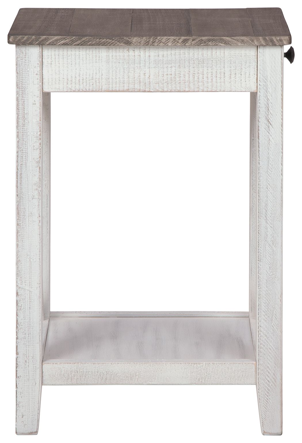 Adalane - Accent Table - White / Gray