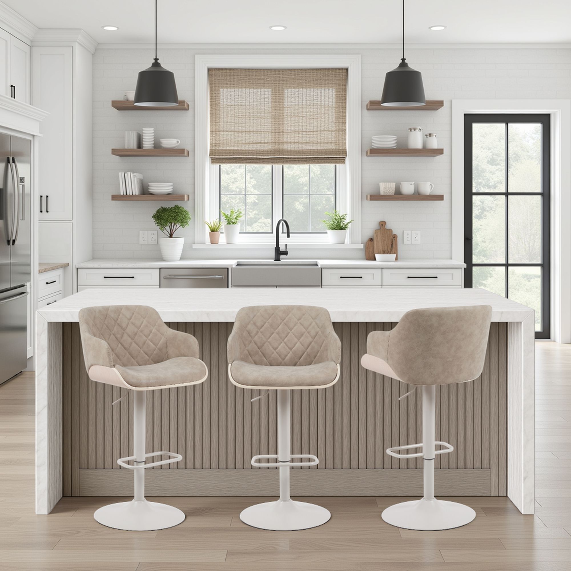 Toby - Adjustable Swivel Bar Stool