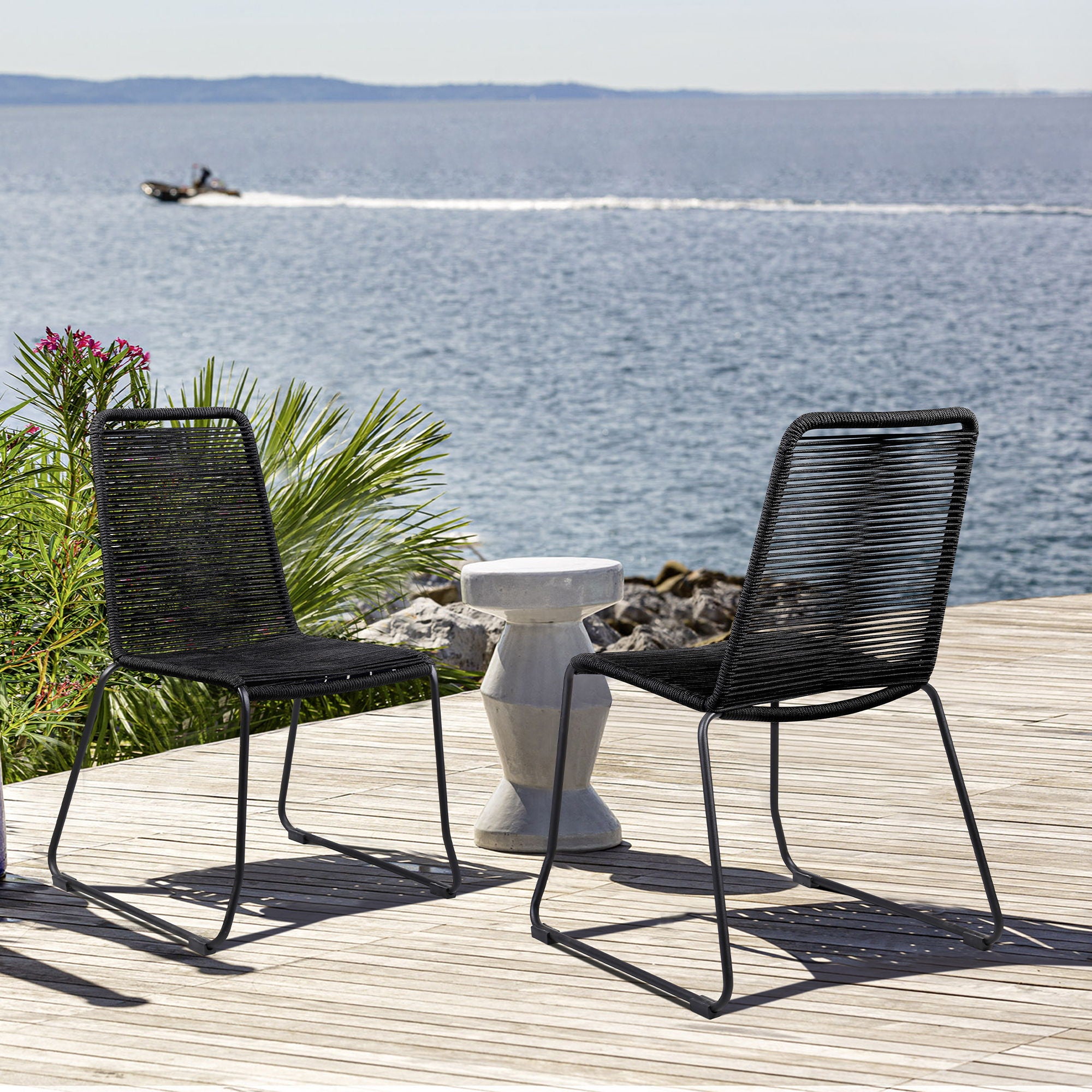 Shasta - Outdoor Stackable Dining Chair (Set of 2)