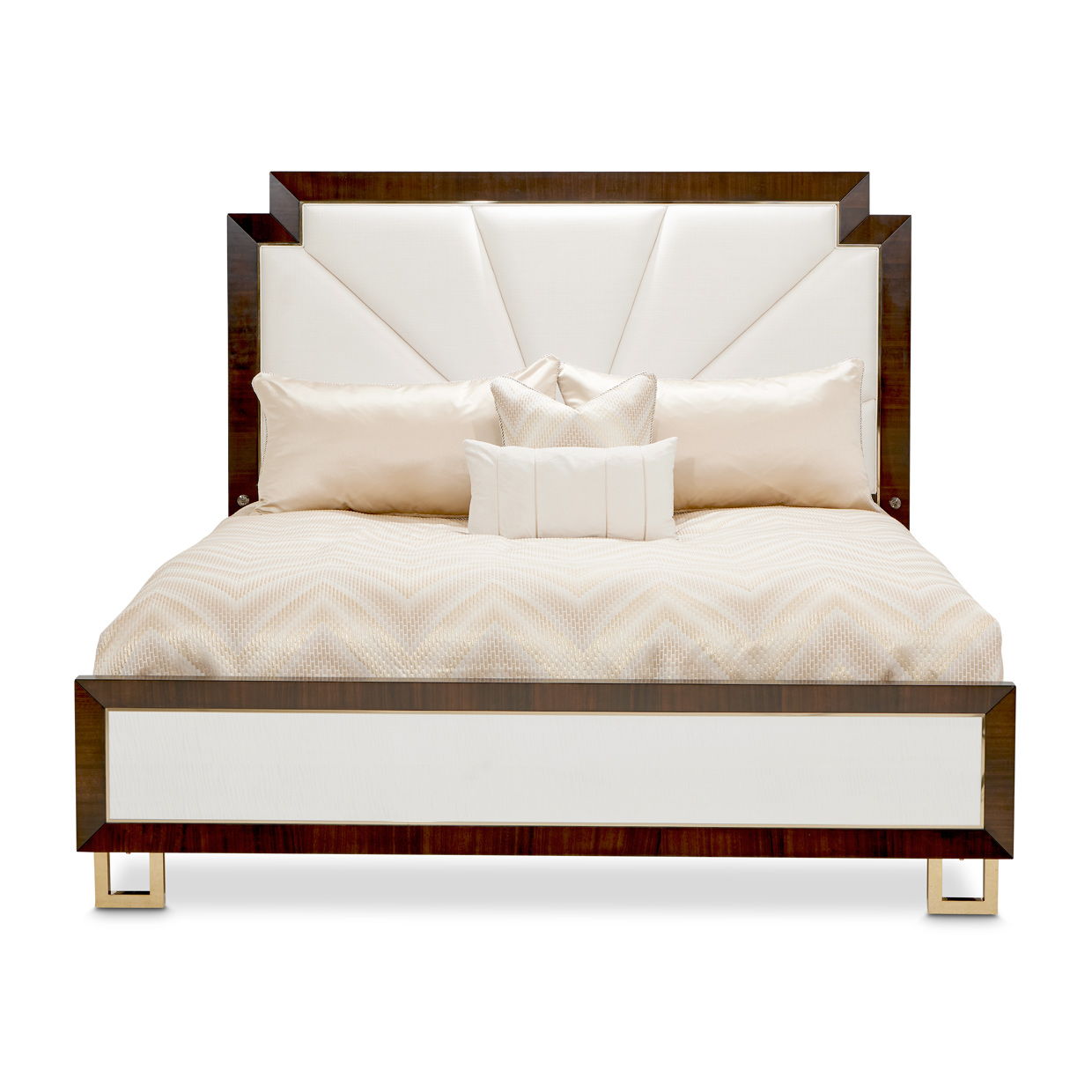 Belmont Place - Upholstered Bed - Espresso