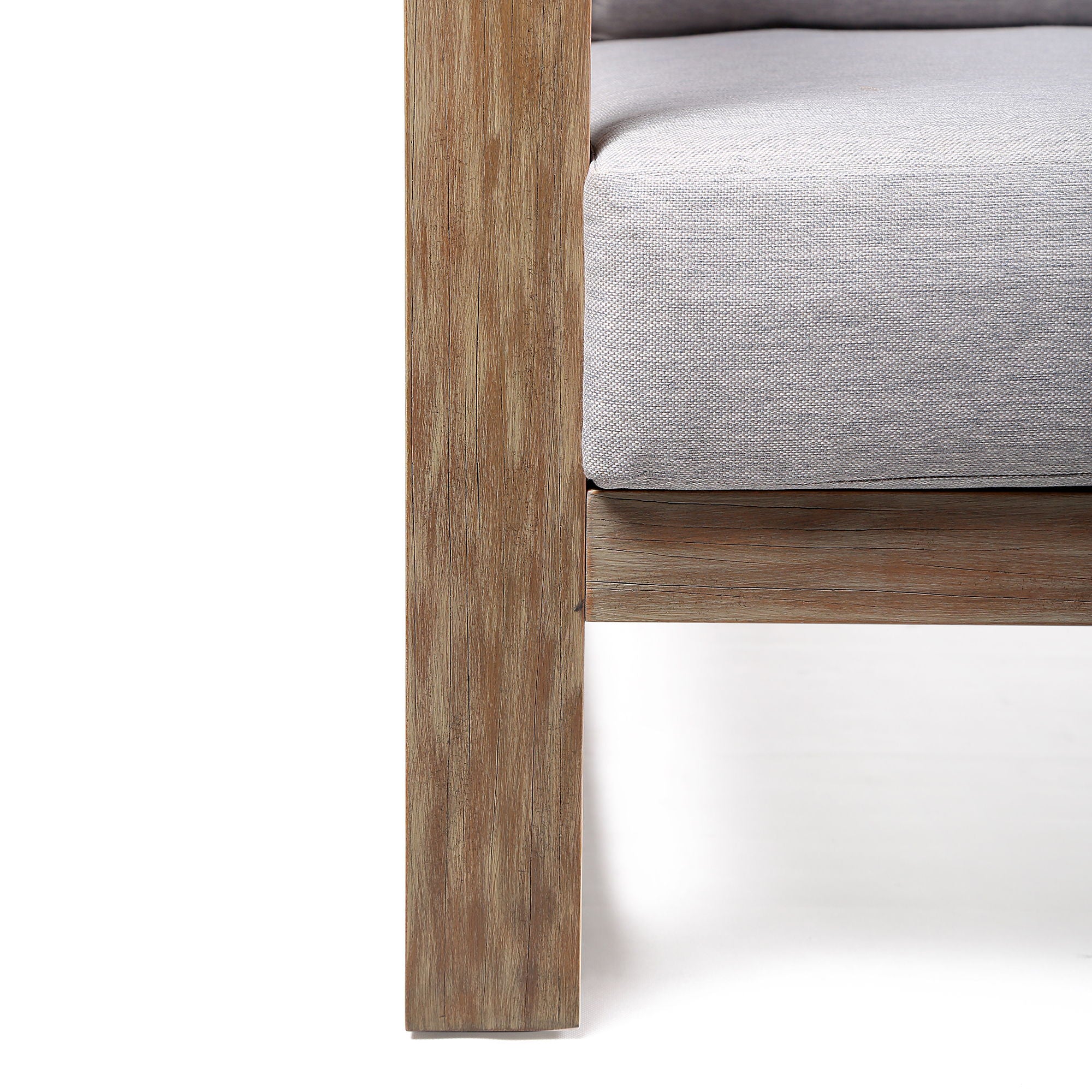 Paradise - Outdoor Lounge Chair With Cushions - Light Eucalyptus / Gray