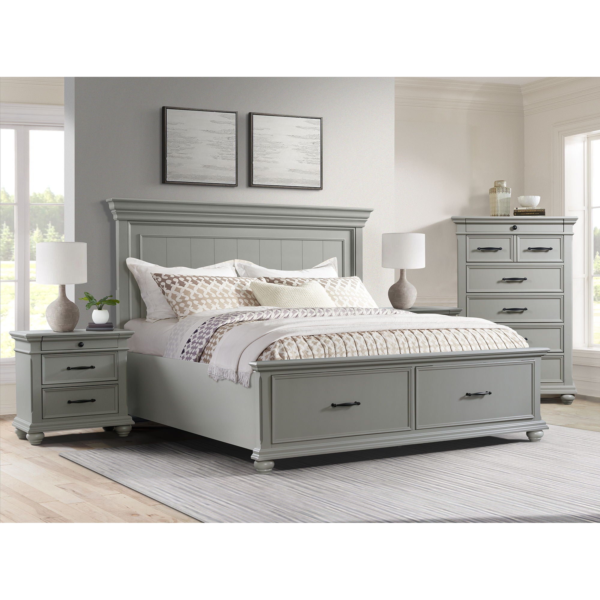 Slater - Platform Storage Bedroom Set