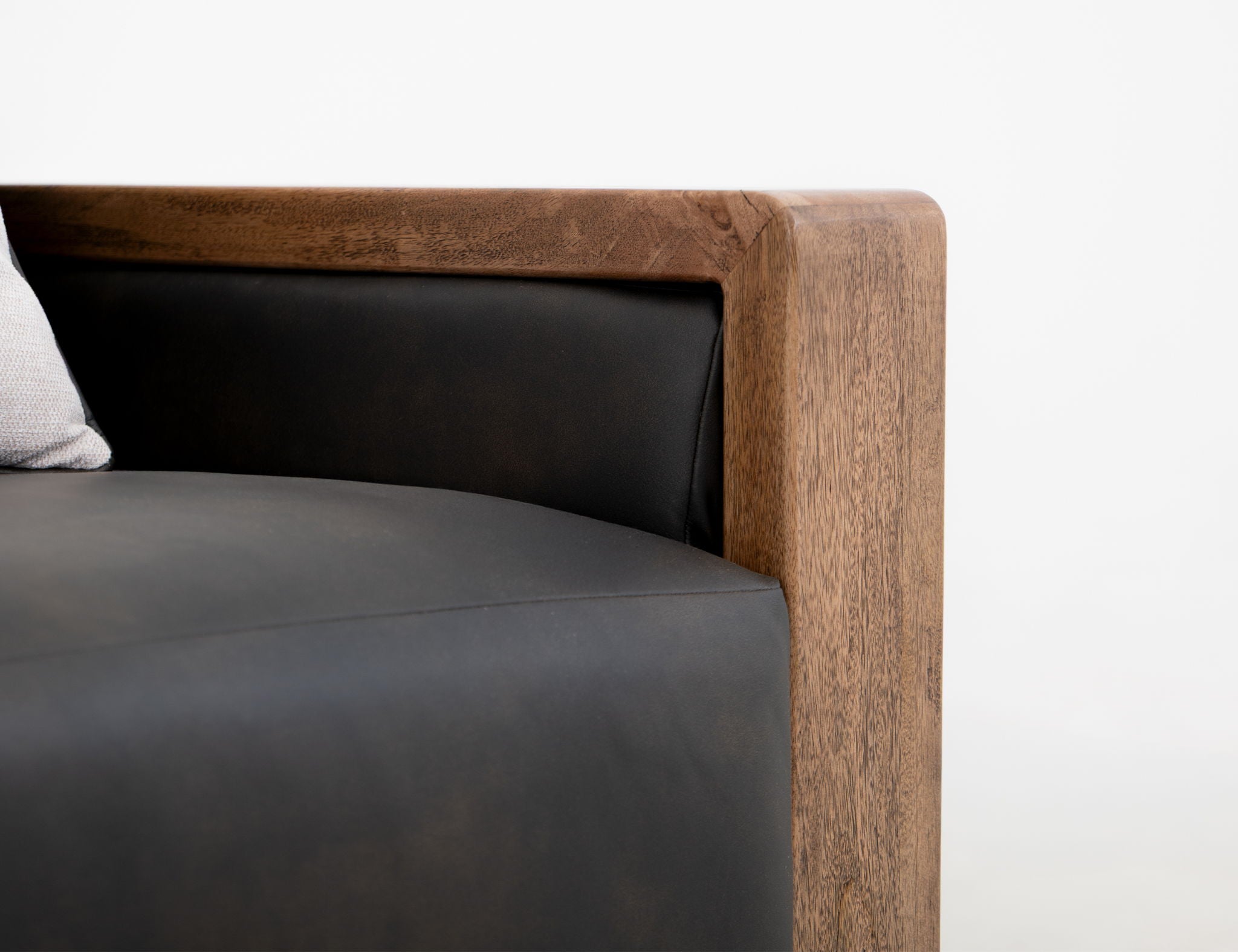 Ancora - Sofa - Dark Gray / Light Brown