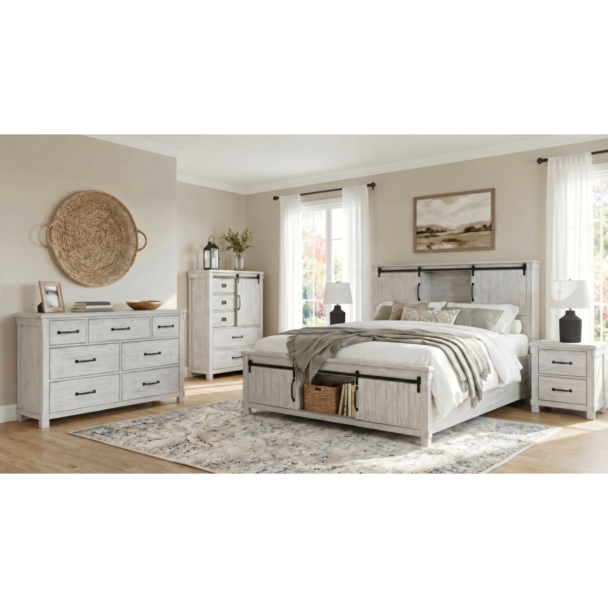 Scott - Platform Storage Bedroom Set