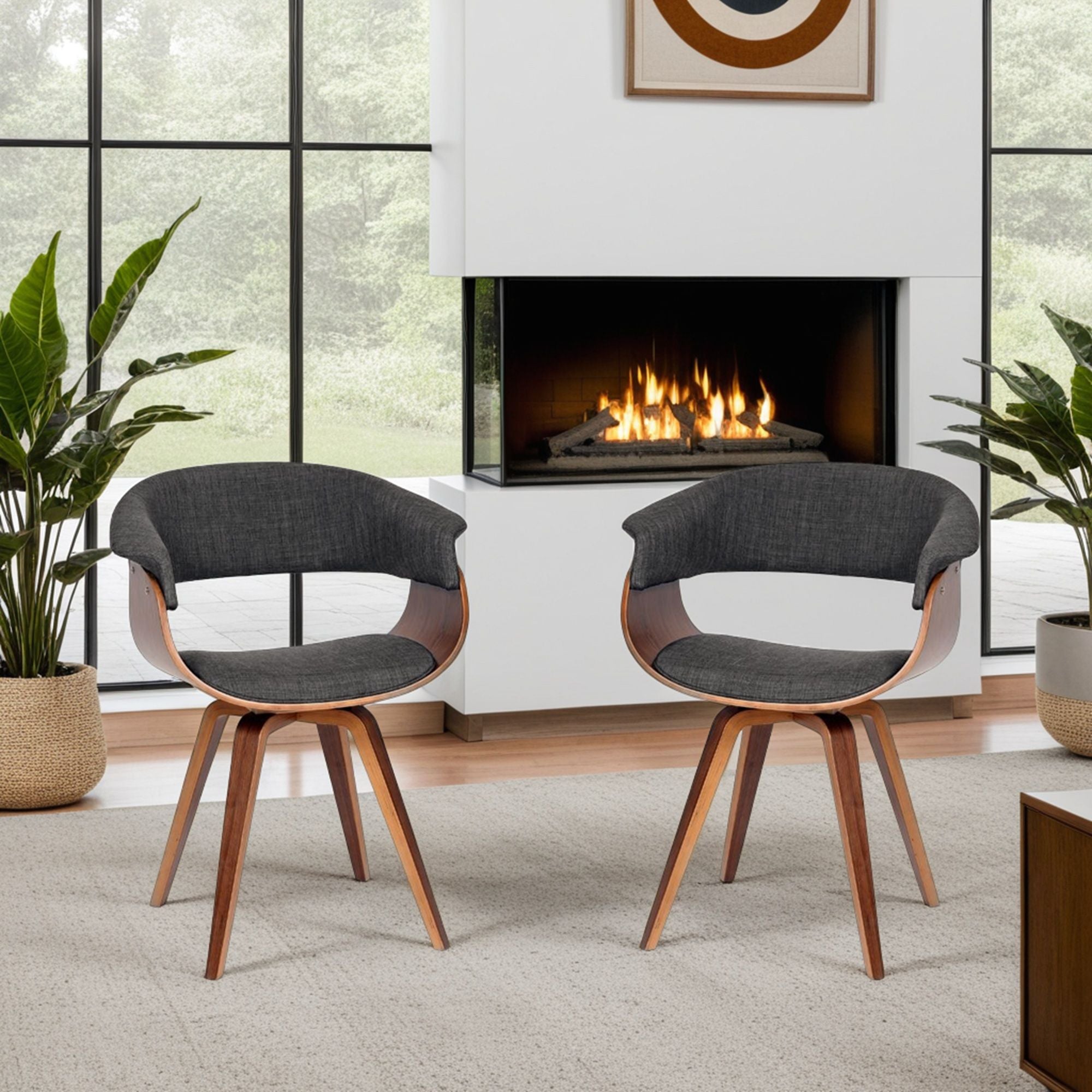 Summer - Modern Chair - Walnut Wood